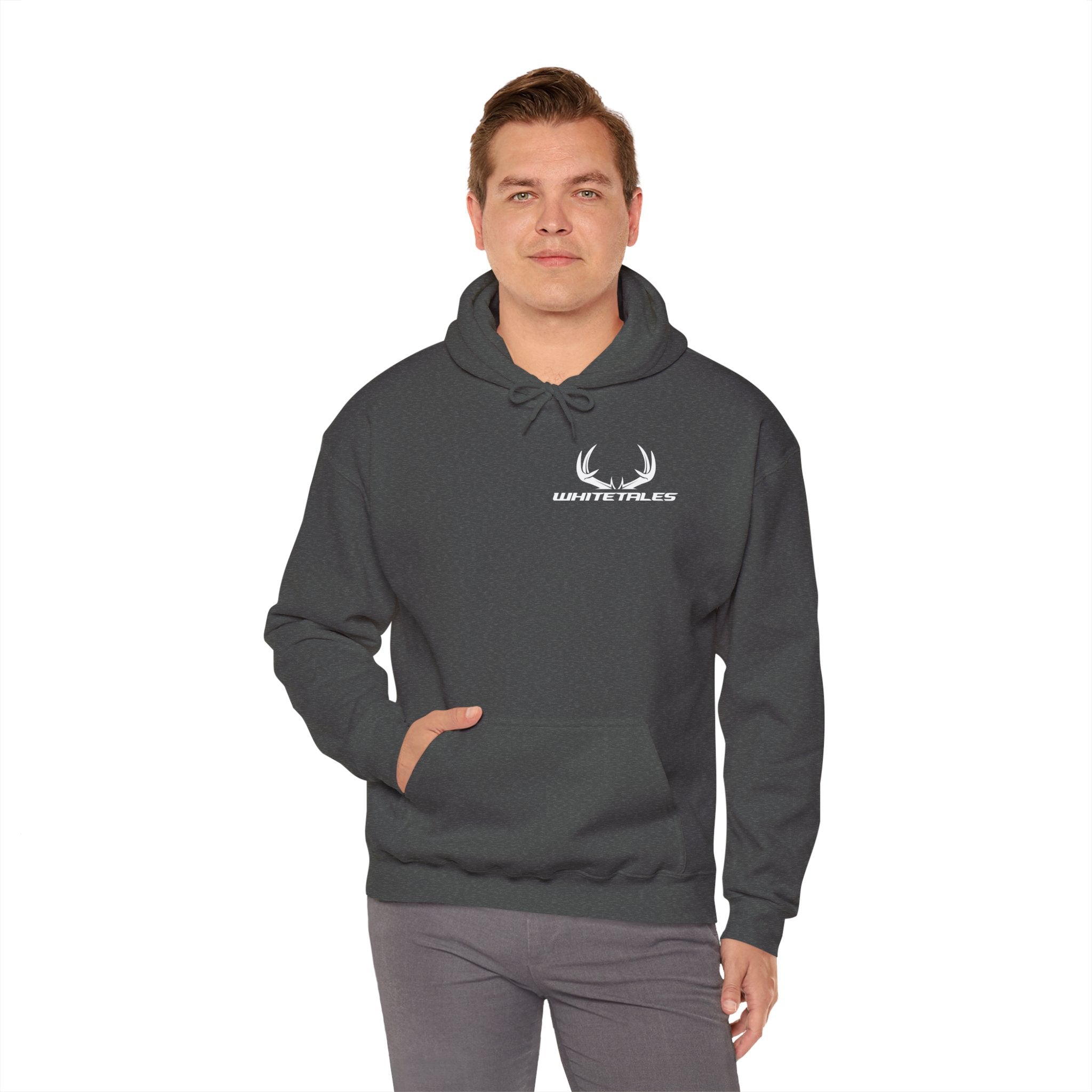 Blank White Hoodie — Classic Unisex Hooded Sweatshirt
