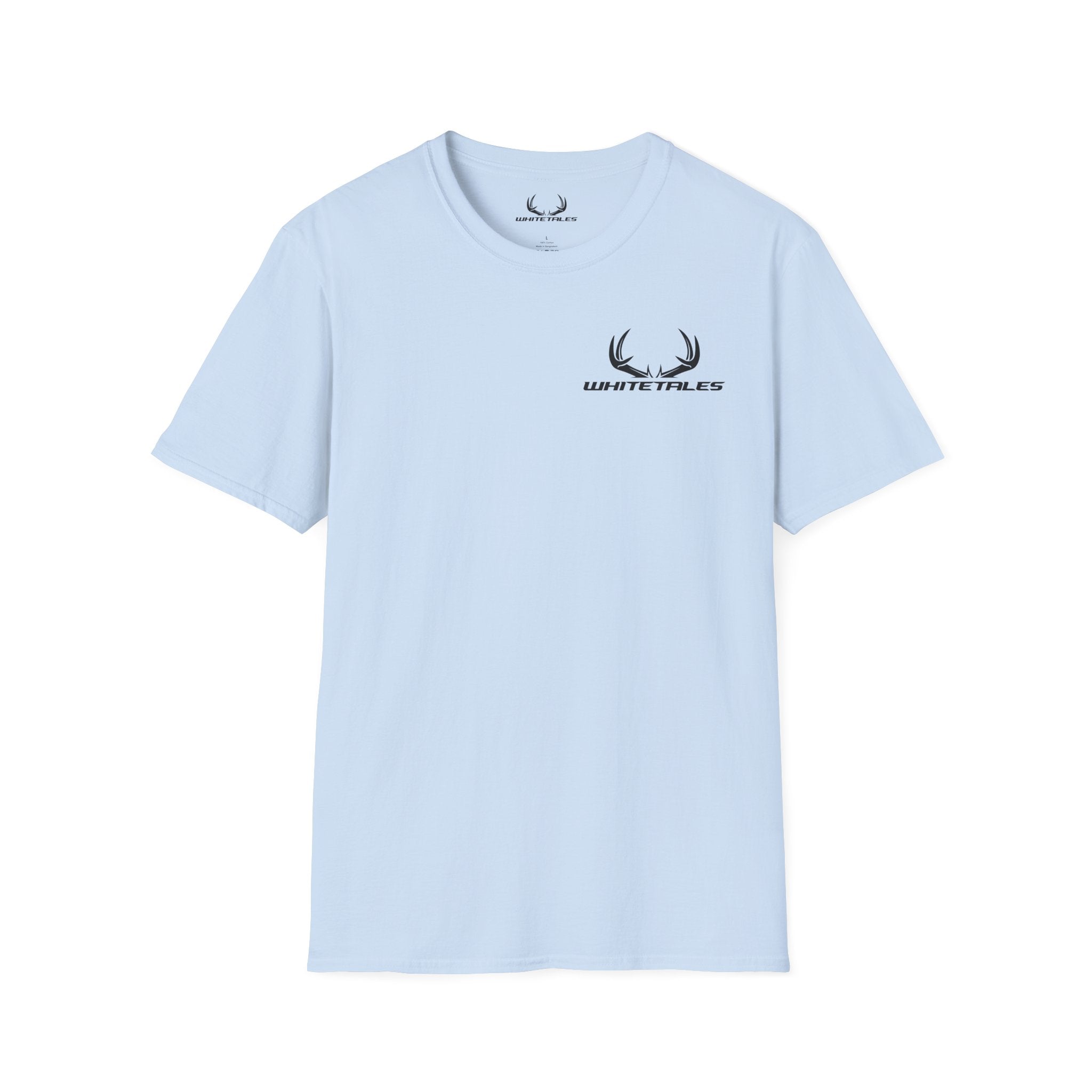WhiteTales Whitetail Logo T‑Shirt — Small Chest Emblem ‘SIMPLESTYLE’