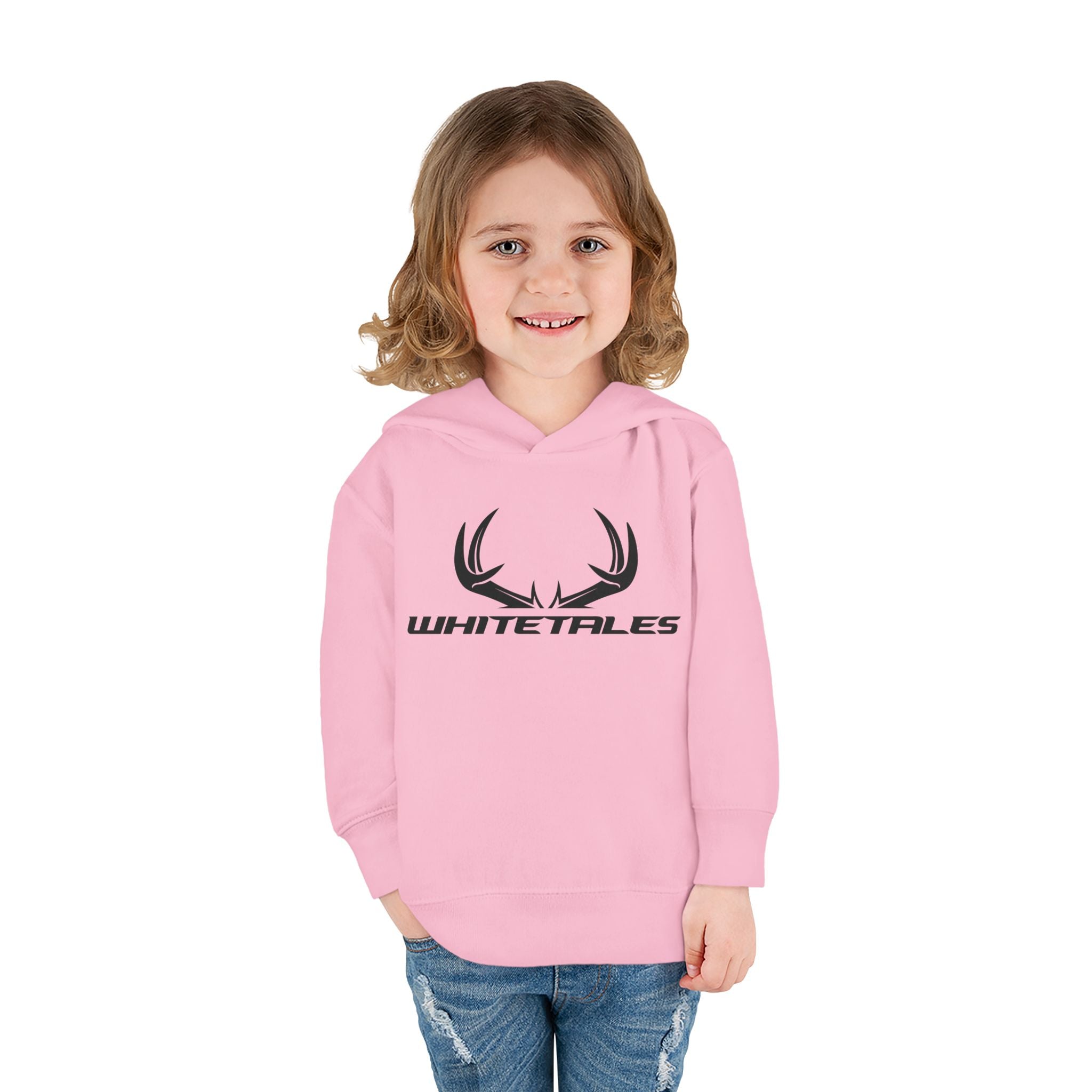 Youth Whitetales Toddler Hoodie — Antler Logo Toddler Pullover Fleece