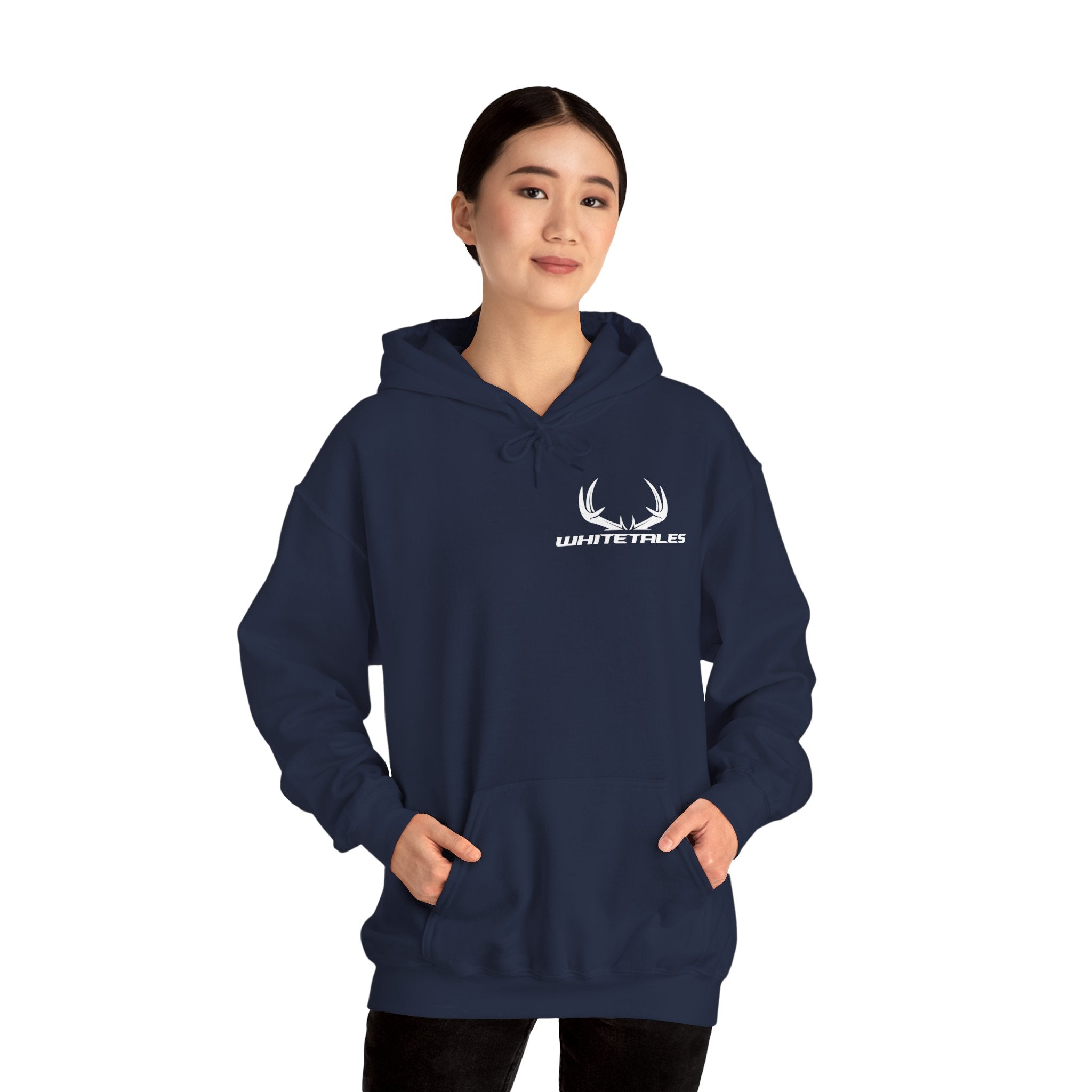 Blank White Hoodie — Classic Unisex Hooded Sweatshirt