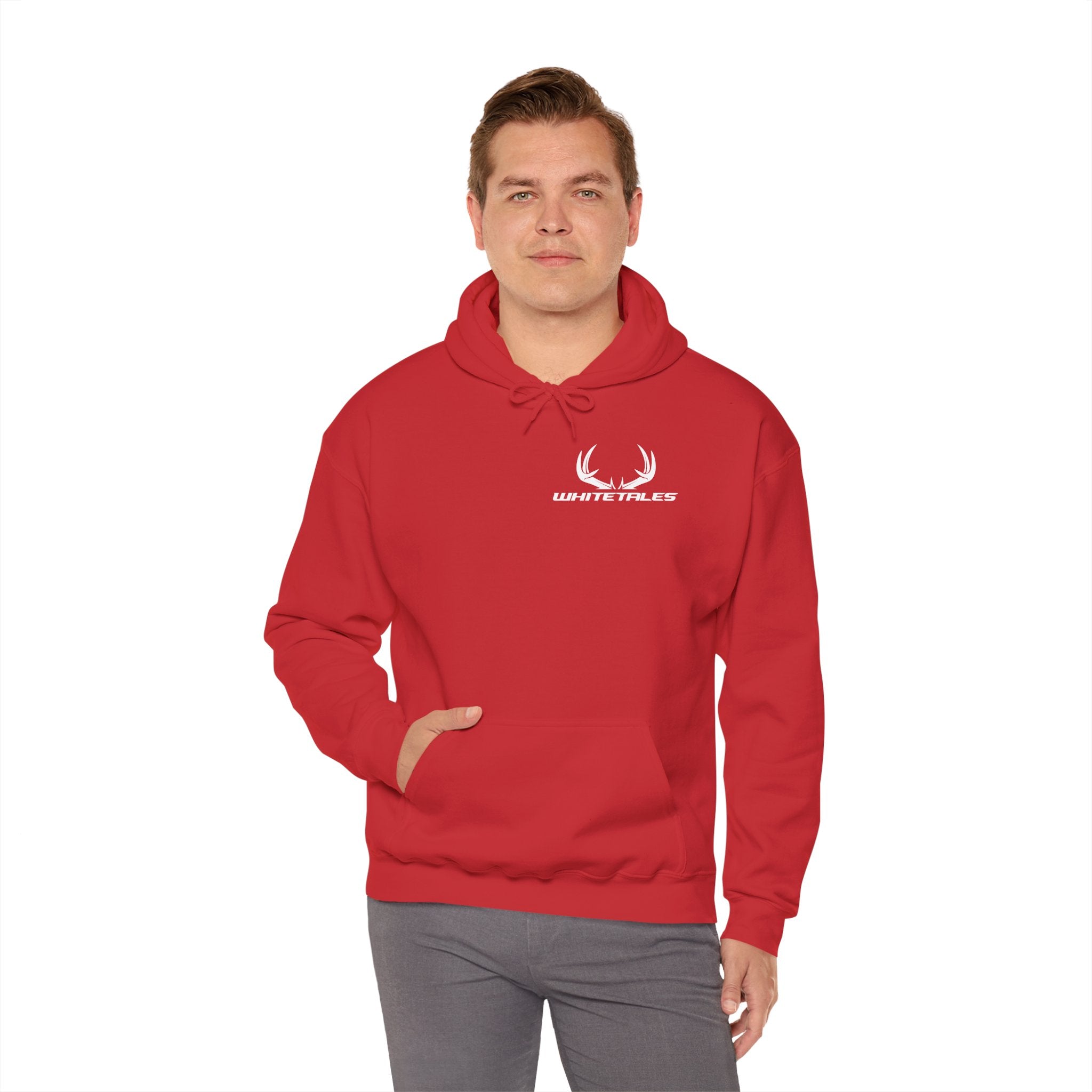 Blank White Hoodie — Classic Unisex Hooded Sweatshirt