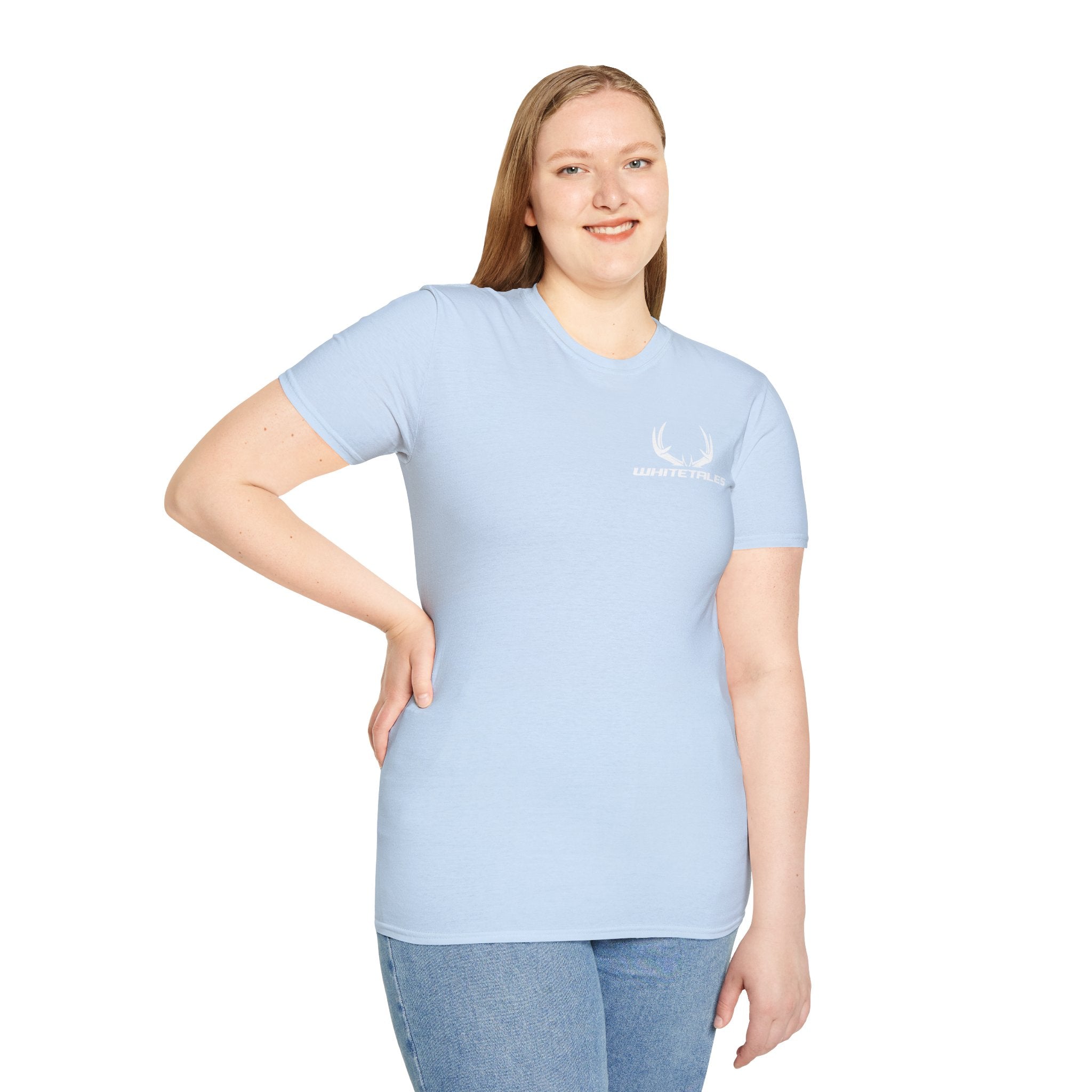 Whitetales Antler and Size Matters Logo T-Shirt
