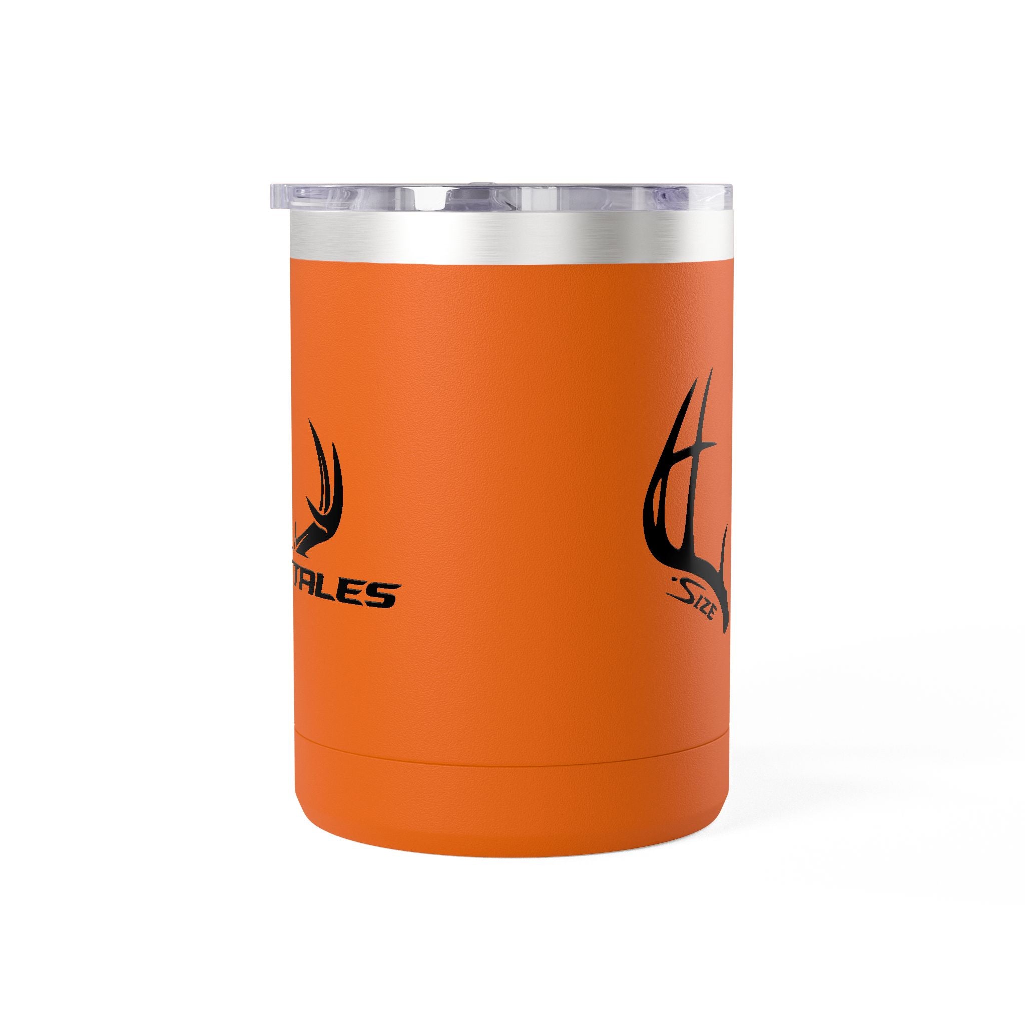 15oz Antler Tumbler Mug — 'Size Matters' Hunting Coffee Travel Cup