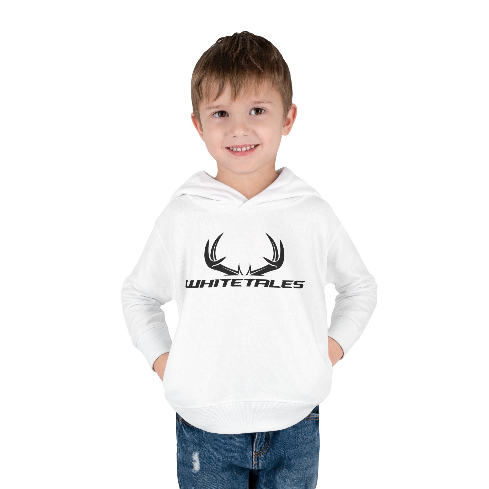 Youth Whitetales Toddler Hoodie — Antler Logo Toddler Pullover Fleece