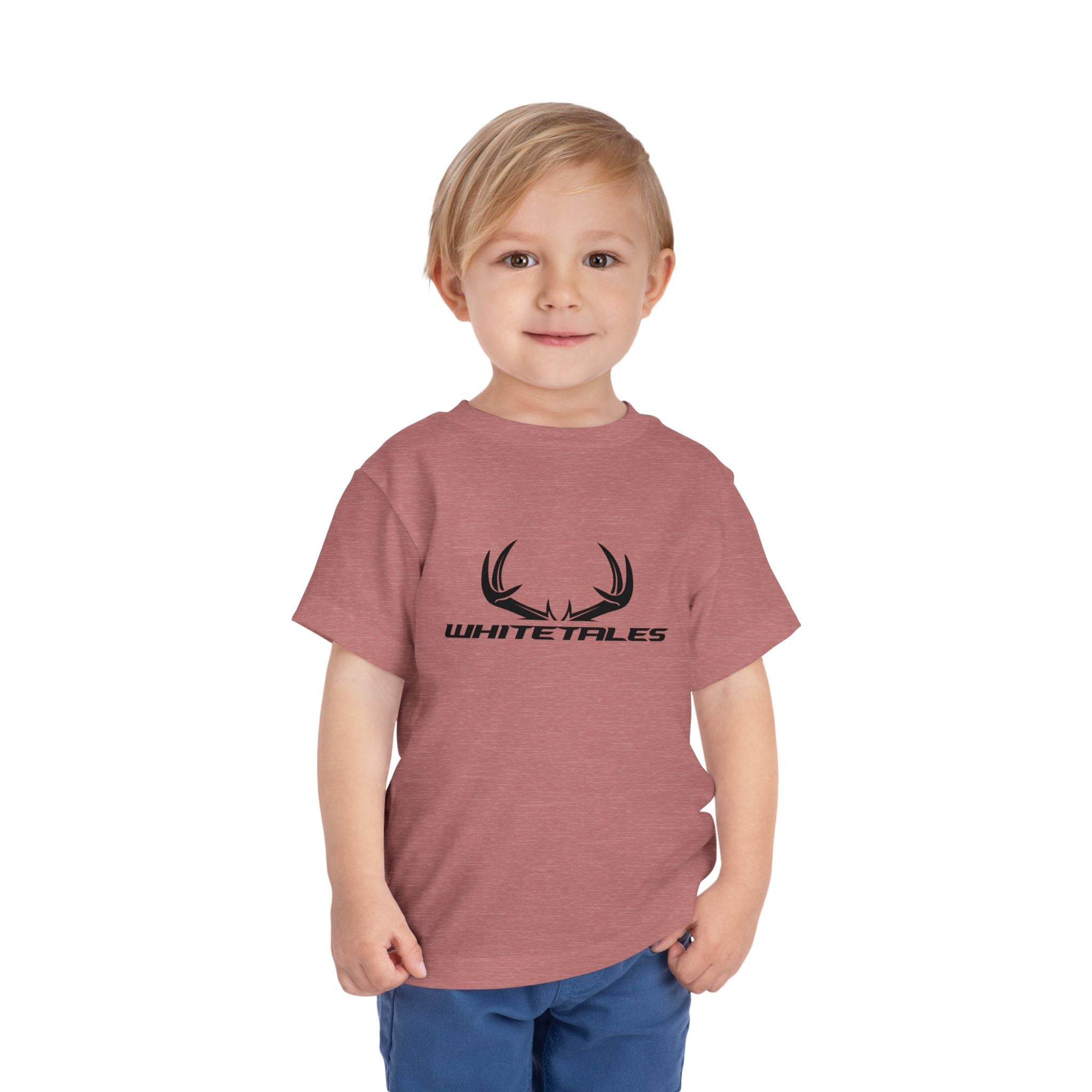WhiteTales Antler Logo Toddler Tee