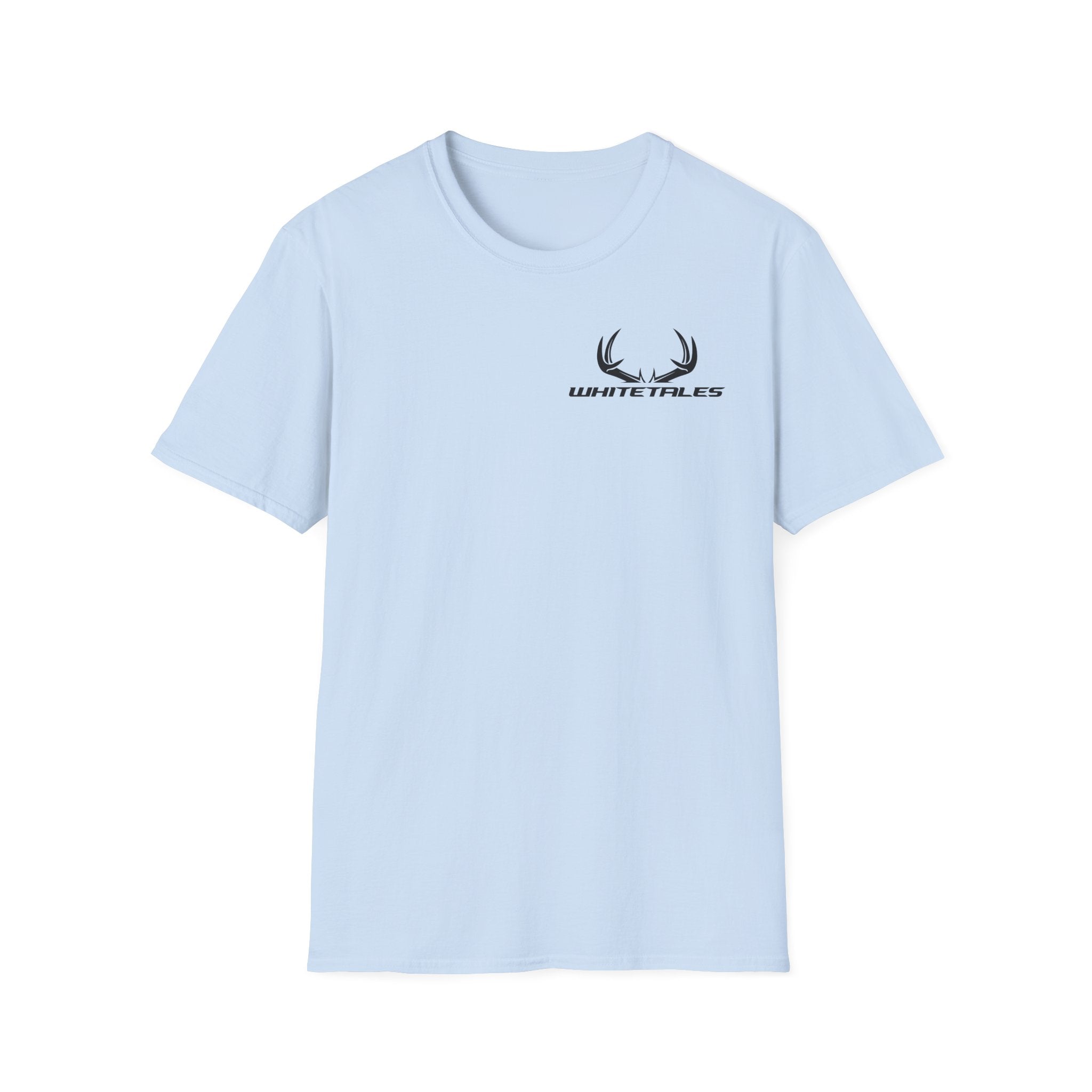 Whitetales Antler Quote T-Shirt — Minimal Hunting Graphic Tee