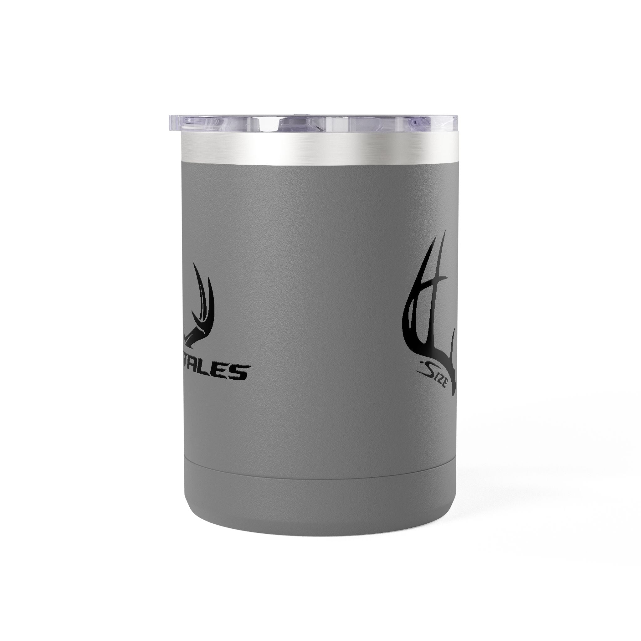 15oz Antler Tumbler Mug — 'Size Matters' Hunting Coffee Travel Cup