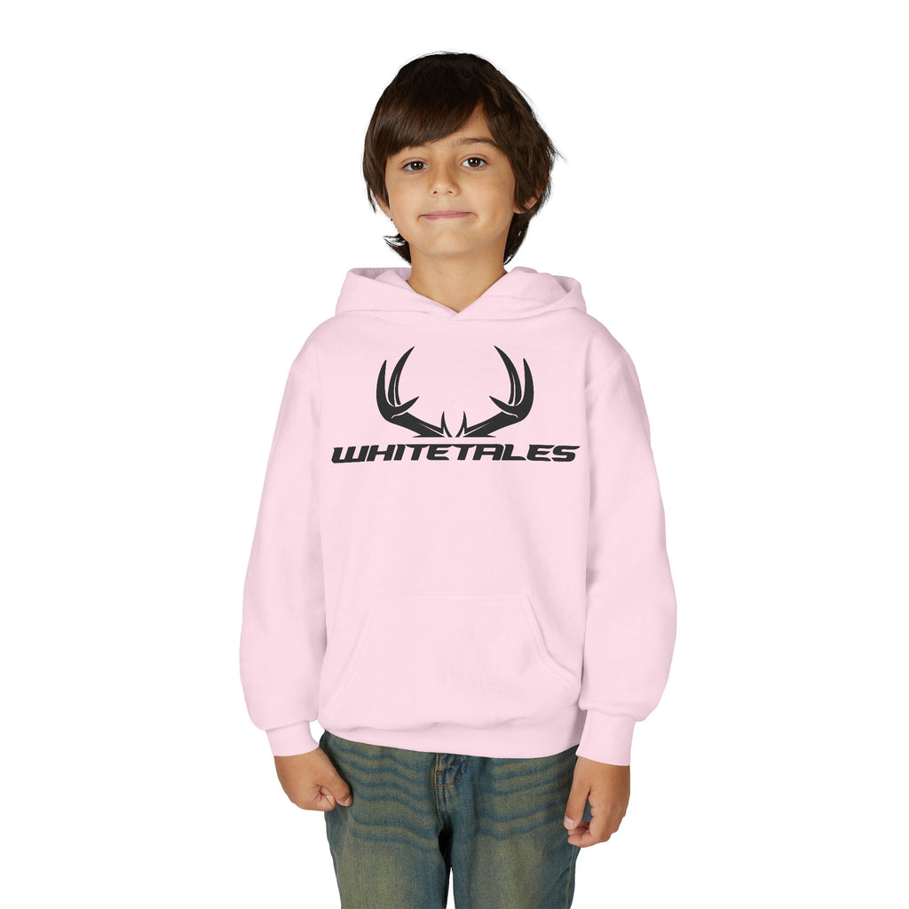 Youth Hoodie — WhiteTales Antler Logo Pullover