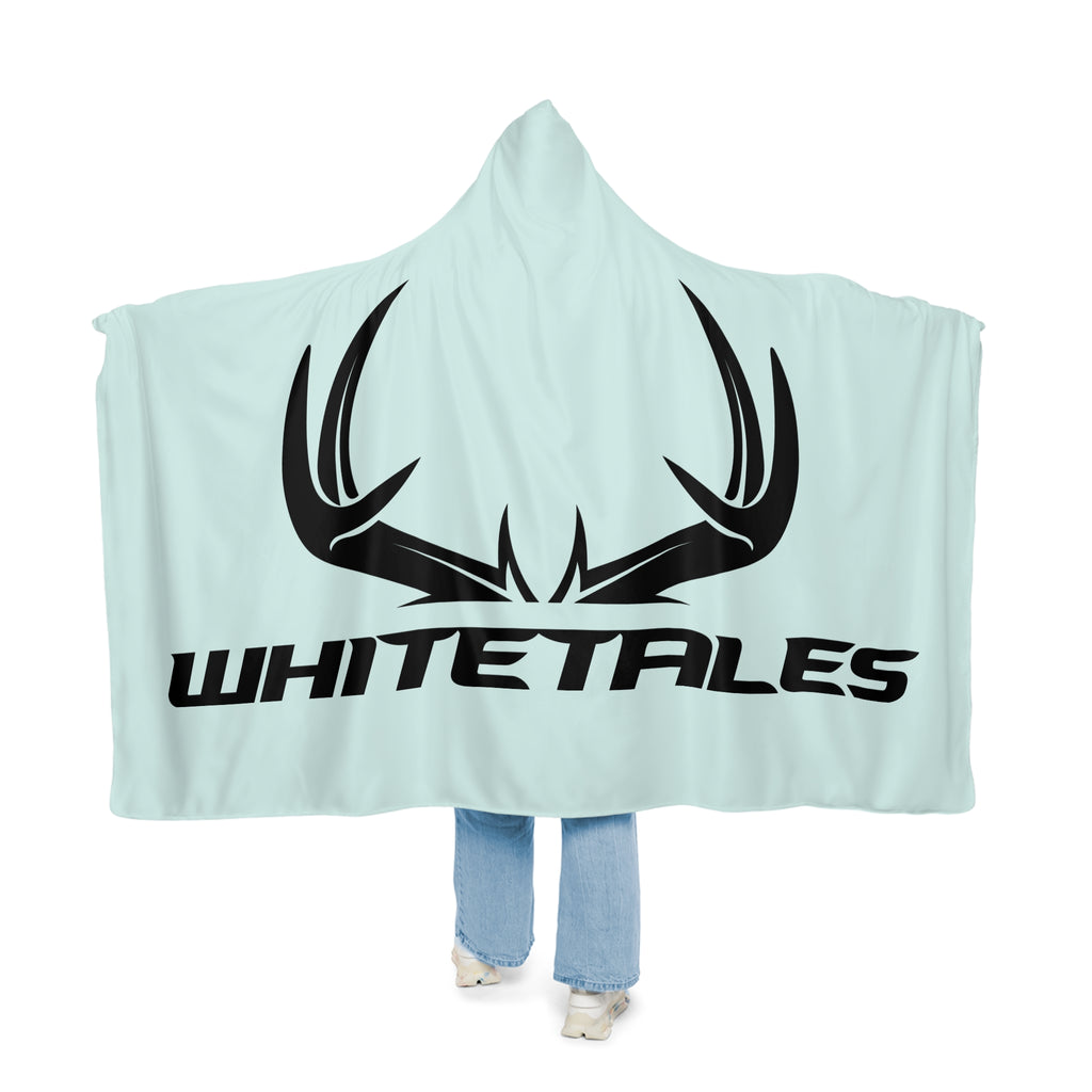 Whitetales Antler Snuggle Blanket – Plush Hooded Cozy Throw for Outdoor Enthusiasts