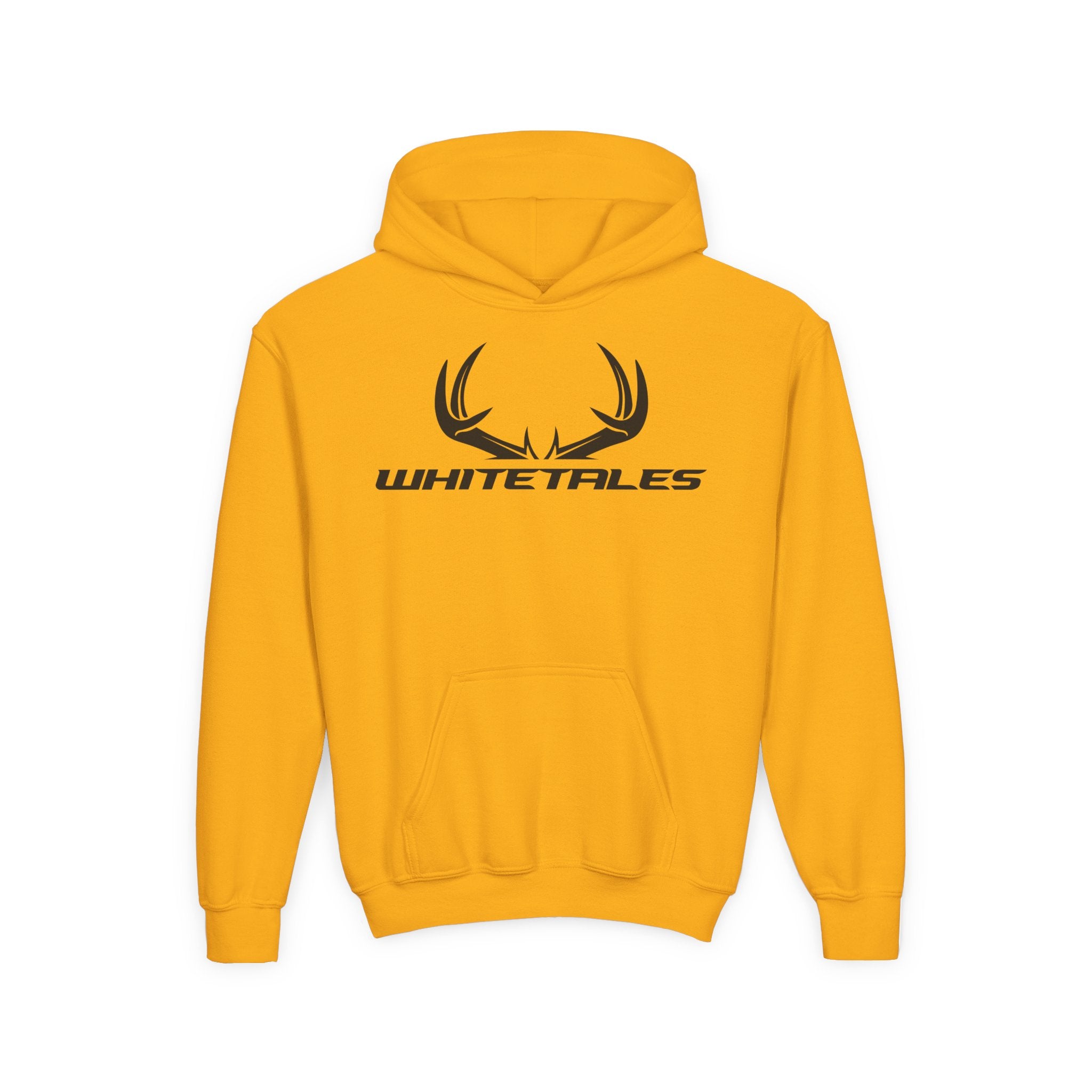 Youth Hoodie — WhiteTales Antler Logo Pullover