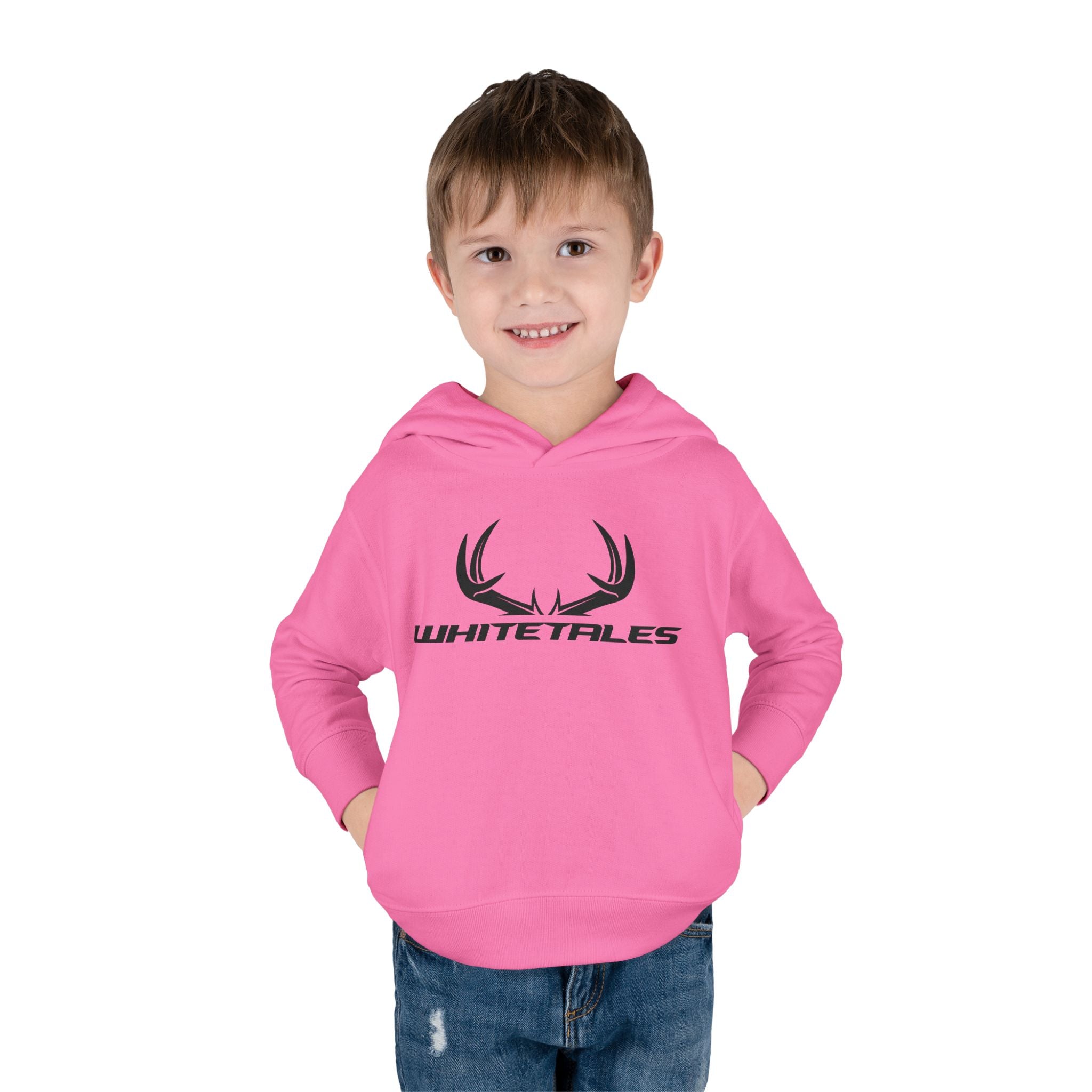 Youth Whitetales Toddler Hoodie — Antler Logo Toddler Pullover Fleece