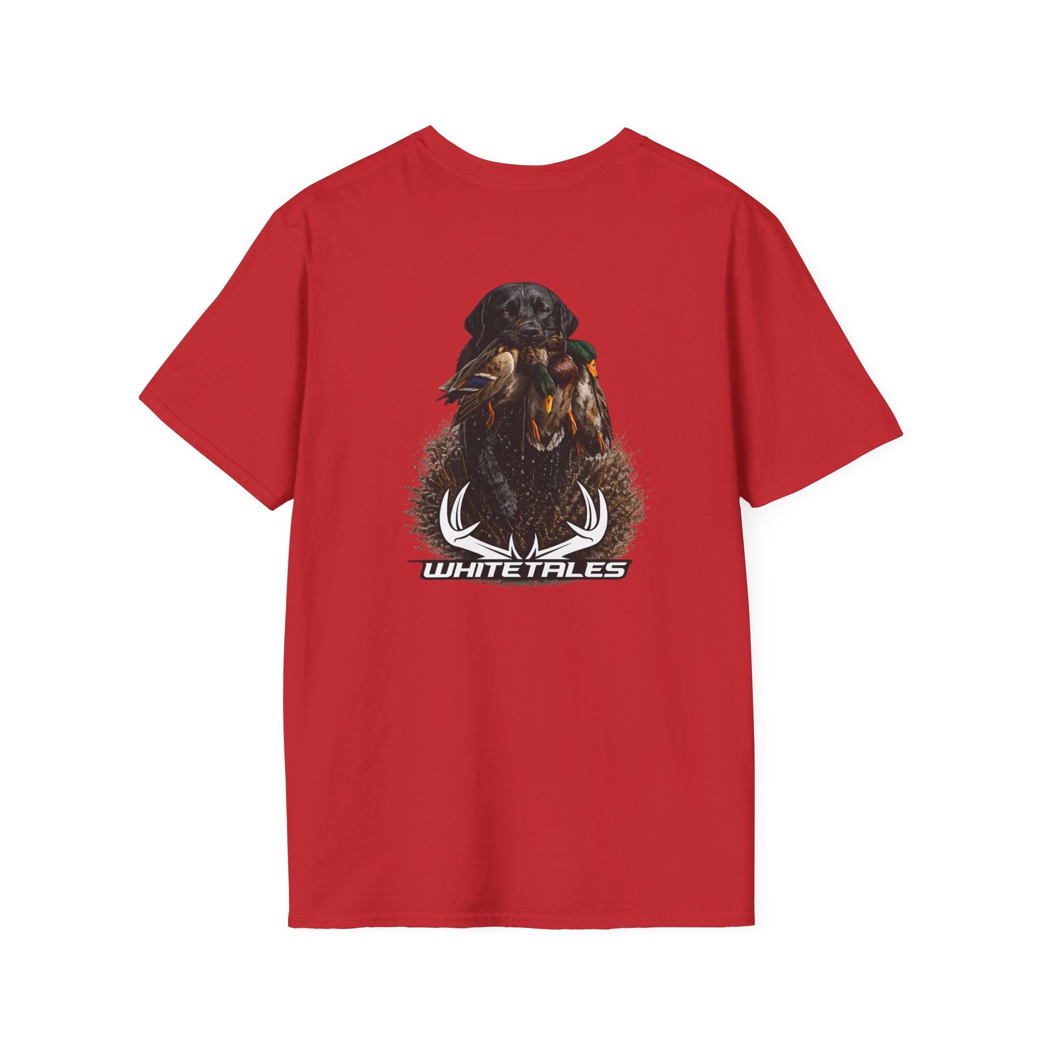 Whitetales Antler Black Lab Tee
