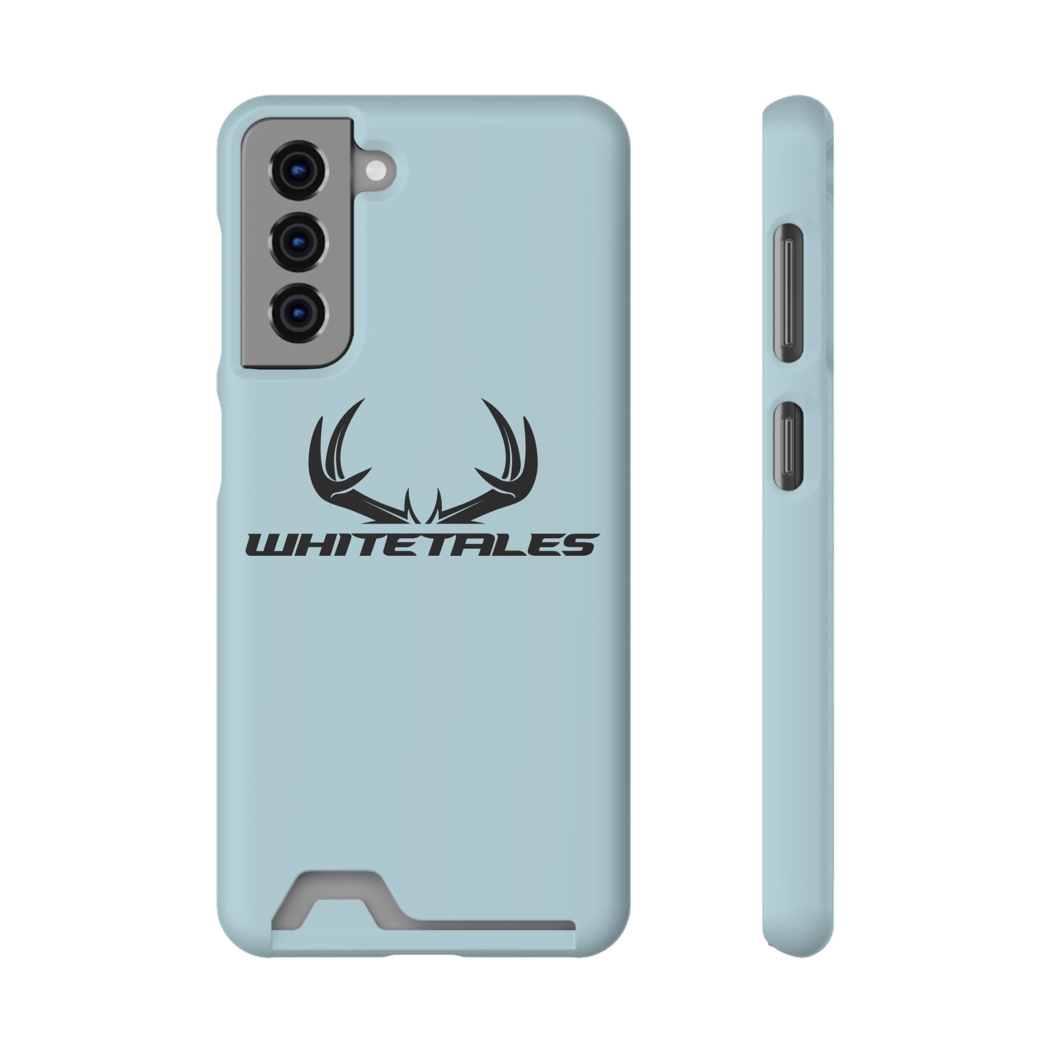Whitetales Antler Phone Card Case — Slim RFID Card Holder Protective Cover
