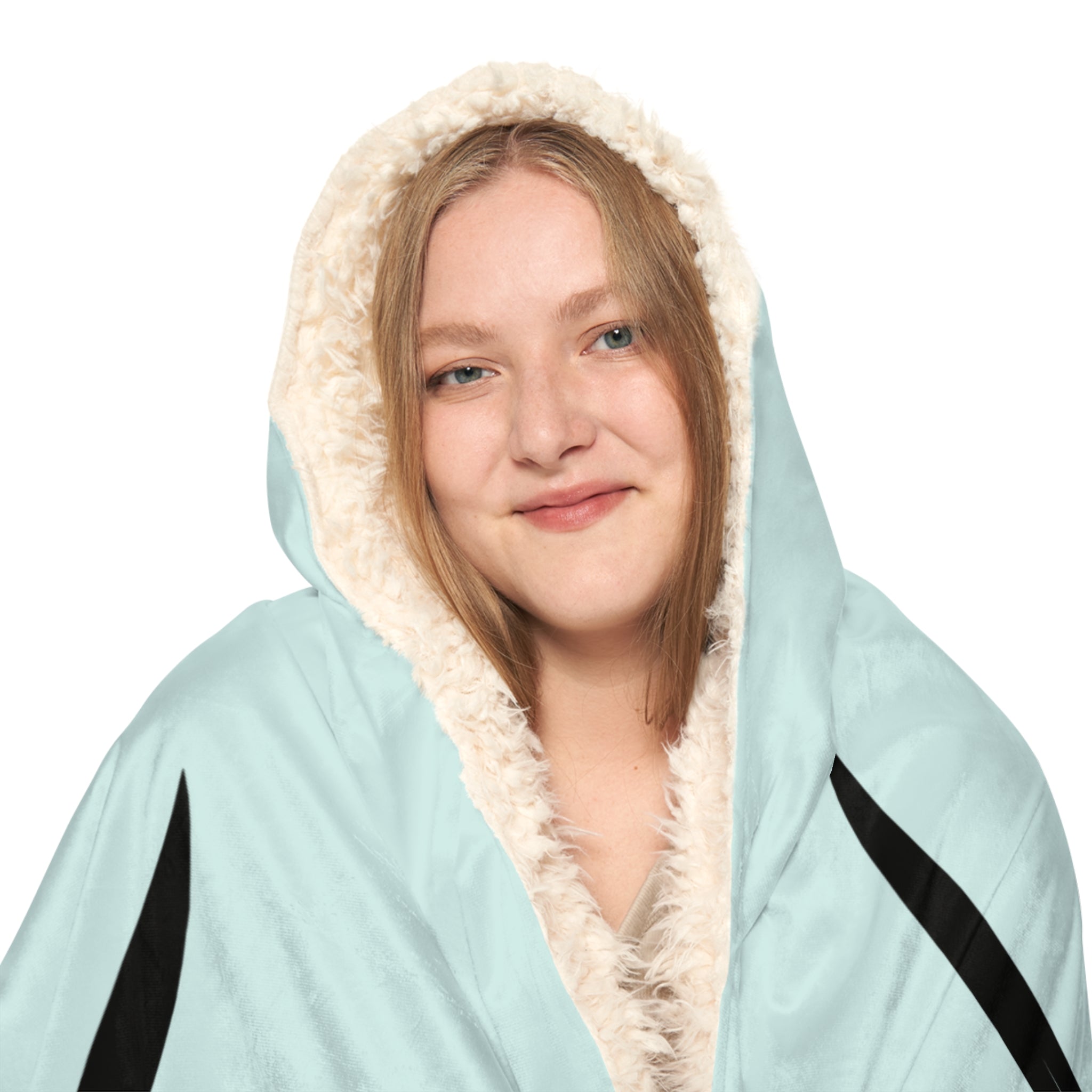 Whitetales Antler Snuggle Blanket – Plush Hooded Cozy Throw for Outdoor Enthusiasts