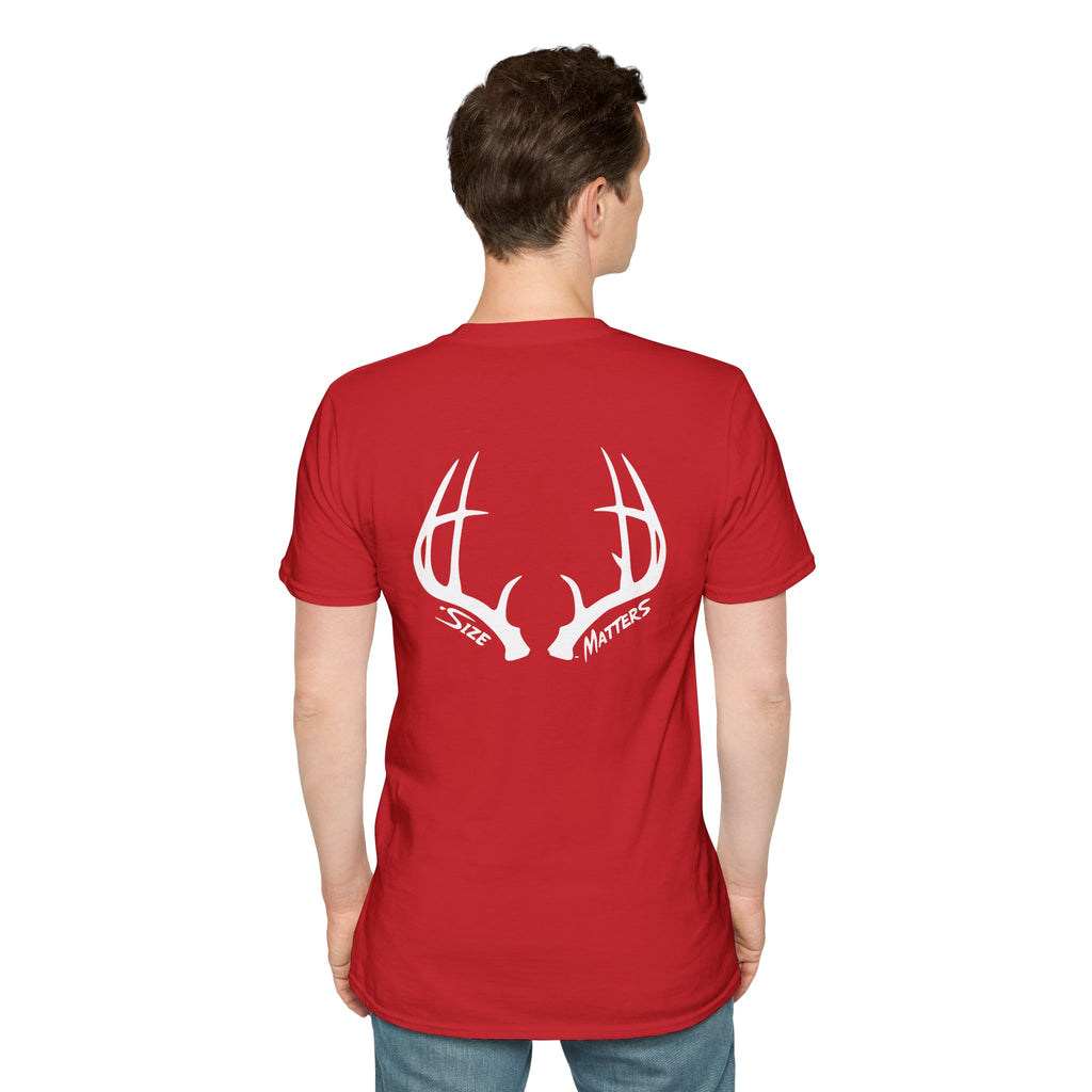 Whitetales Antler and Size Matters Logo T-Shirt