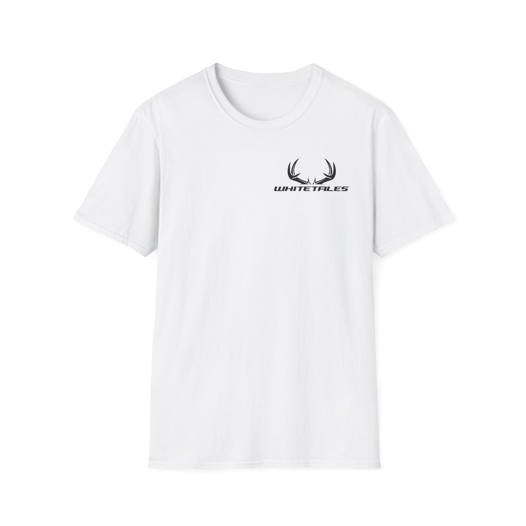 Whitetales Antler Quote T-Shirt — Minimal Hunting Graphic Tee