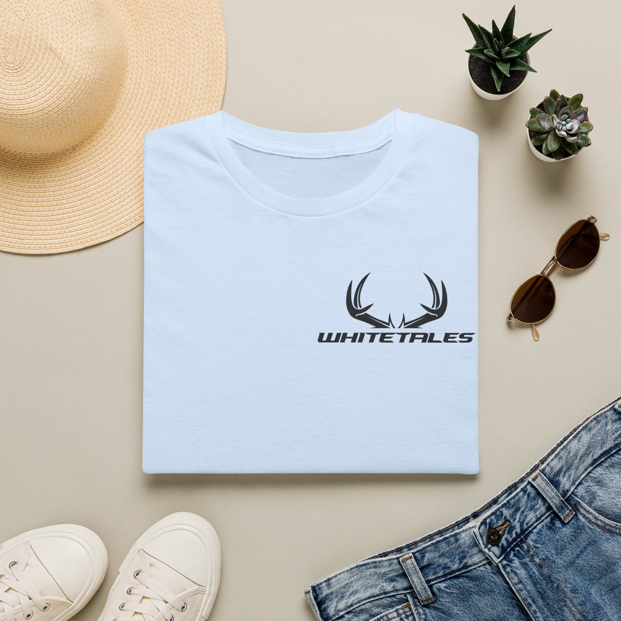 Whitetales Antler Logo T-Shirt