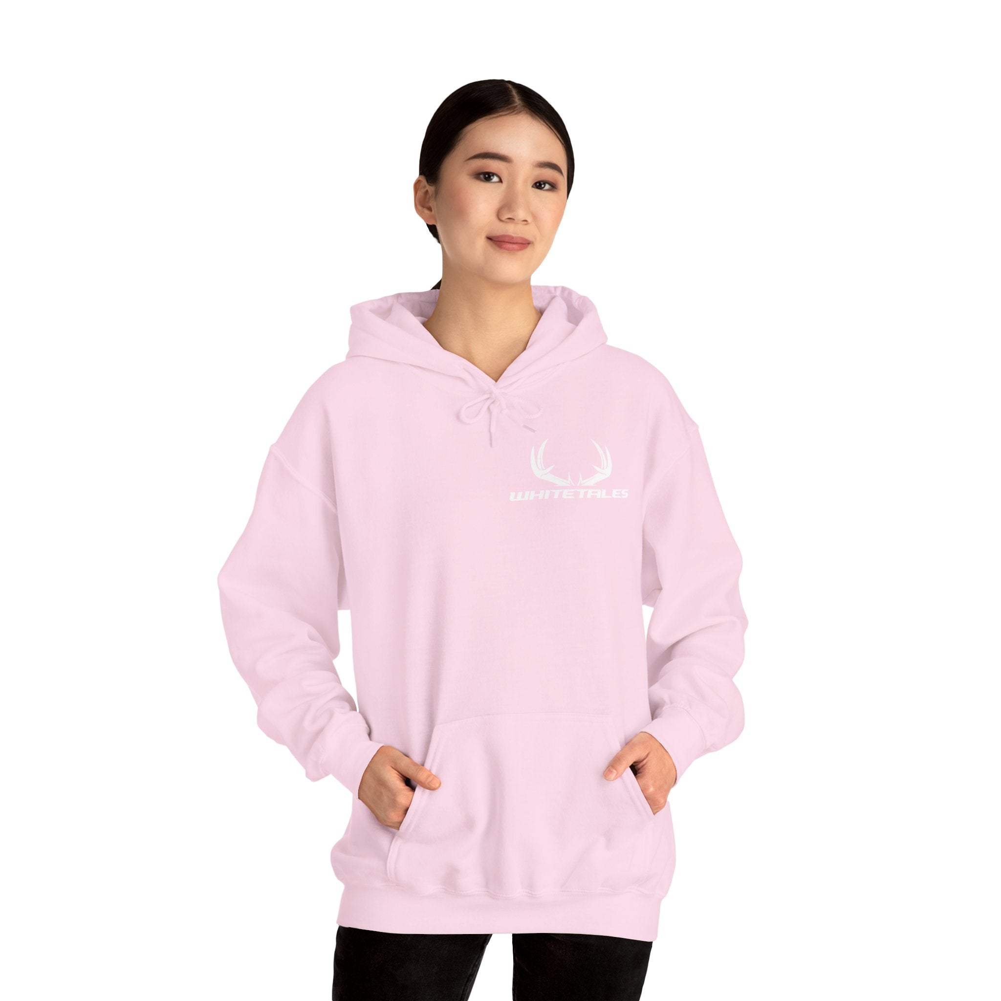 Blank White Hoodie — Classic Unisex Hooded Sweatshirt