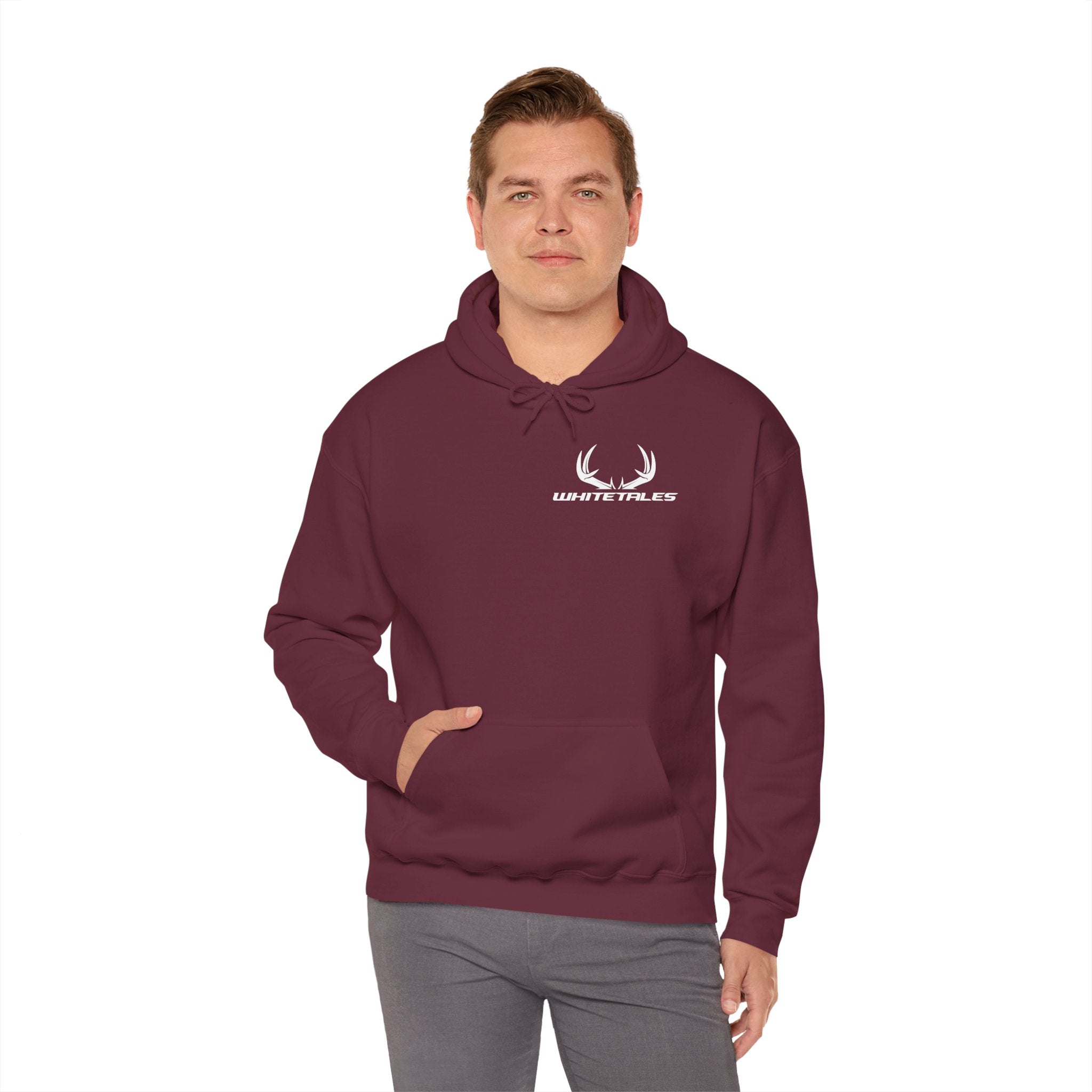 Blank White Hoodie — Classic Unisex Hooded Sweatshirt