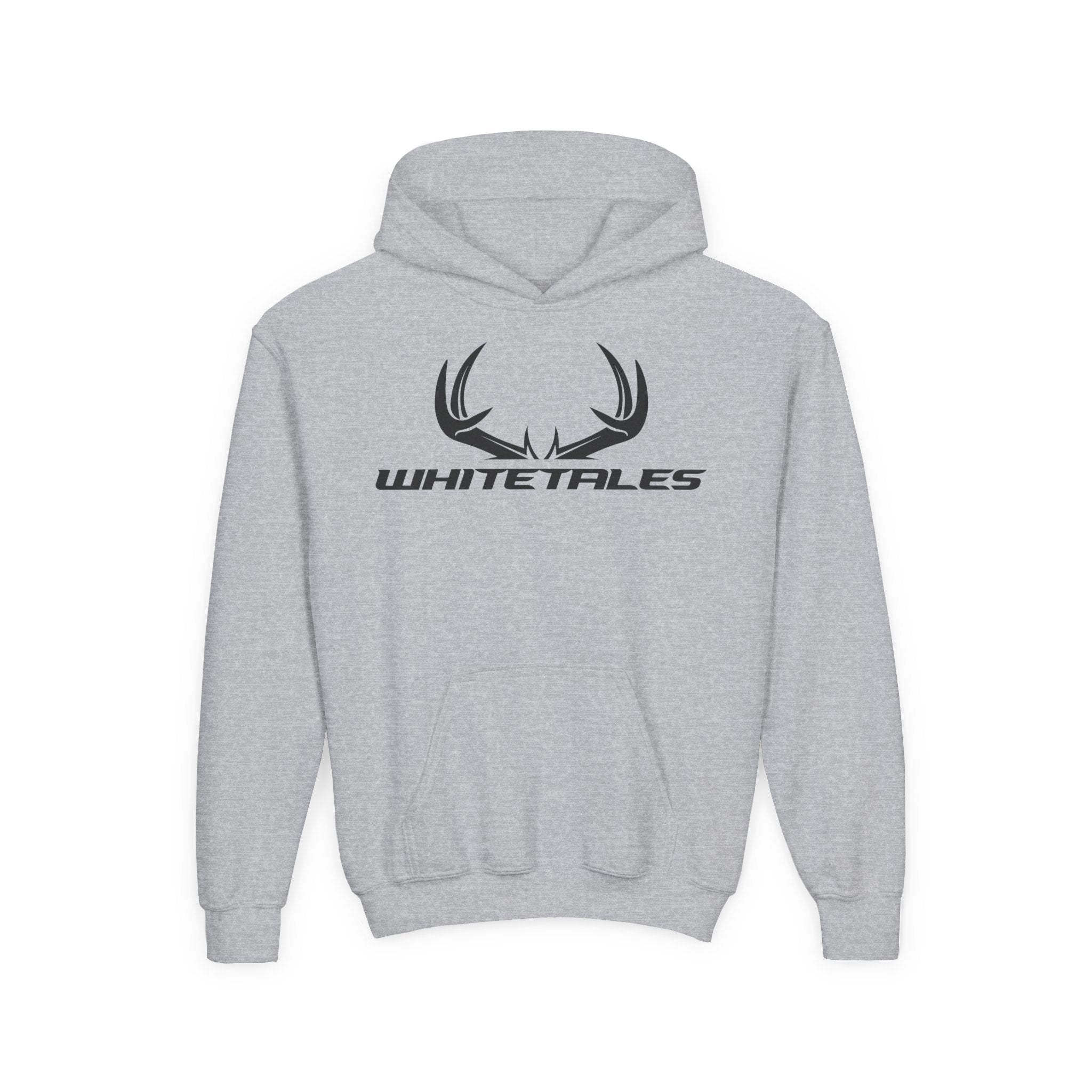 Youth Hoodie — WhiteTales Antler Logo Pullover