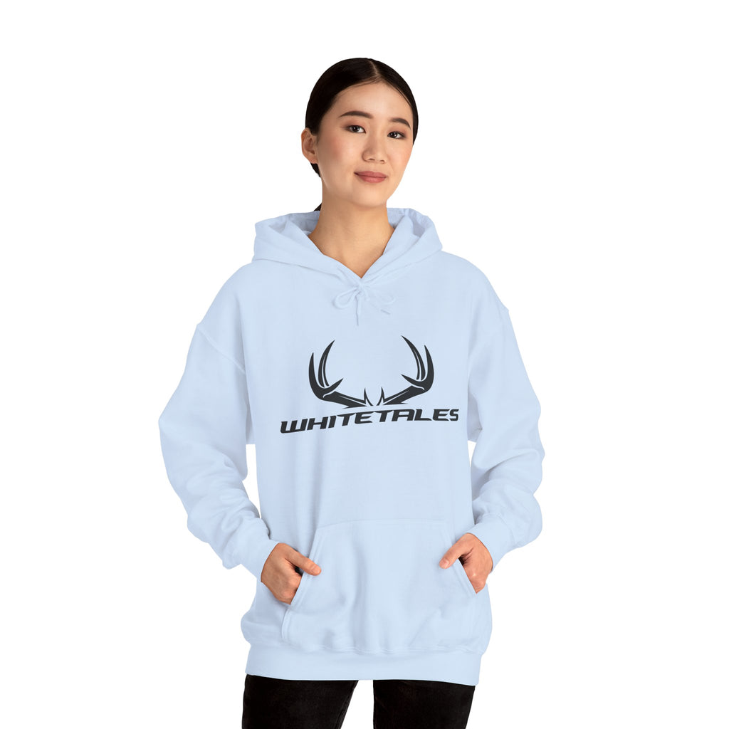 Whitetales Antler Hoodie – 'Size Matters' Hunting Sweatshirt
