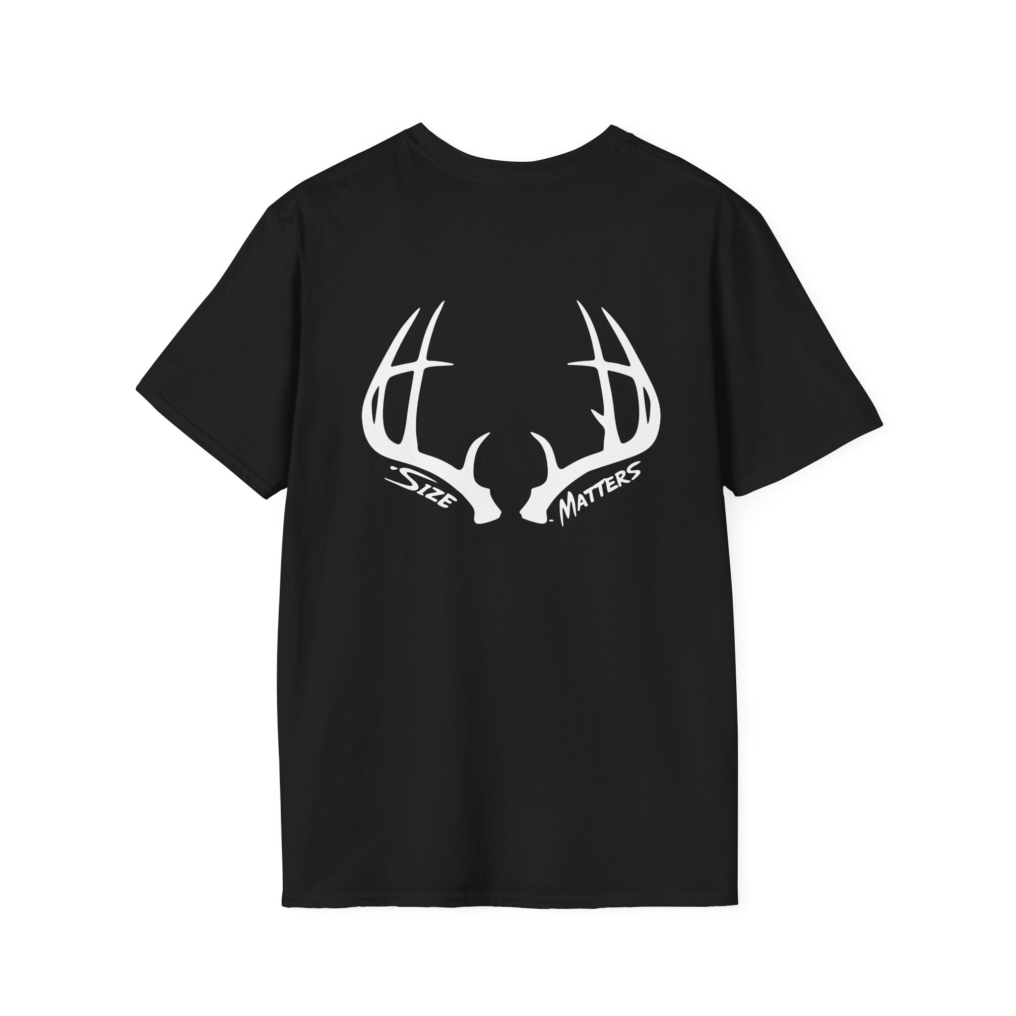 Whitetales Antler and Size Matters Logo T-Shirt