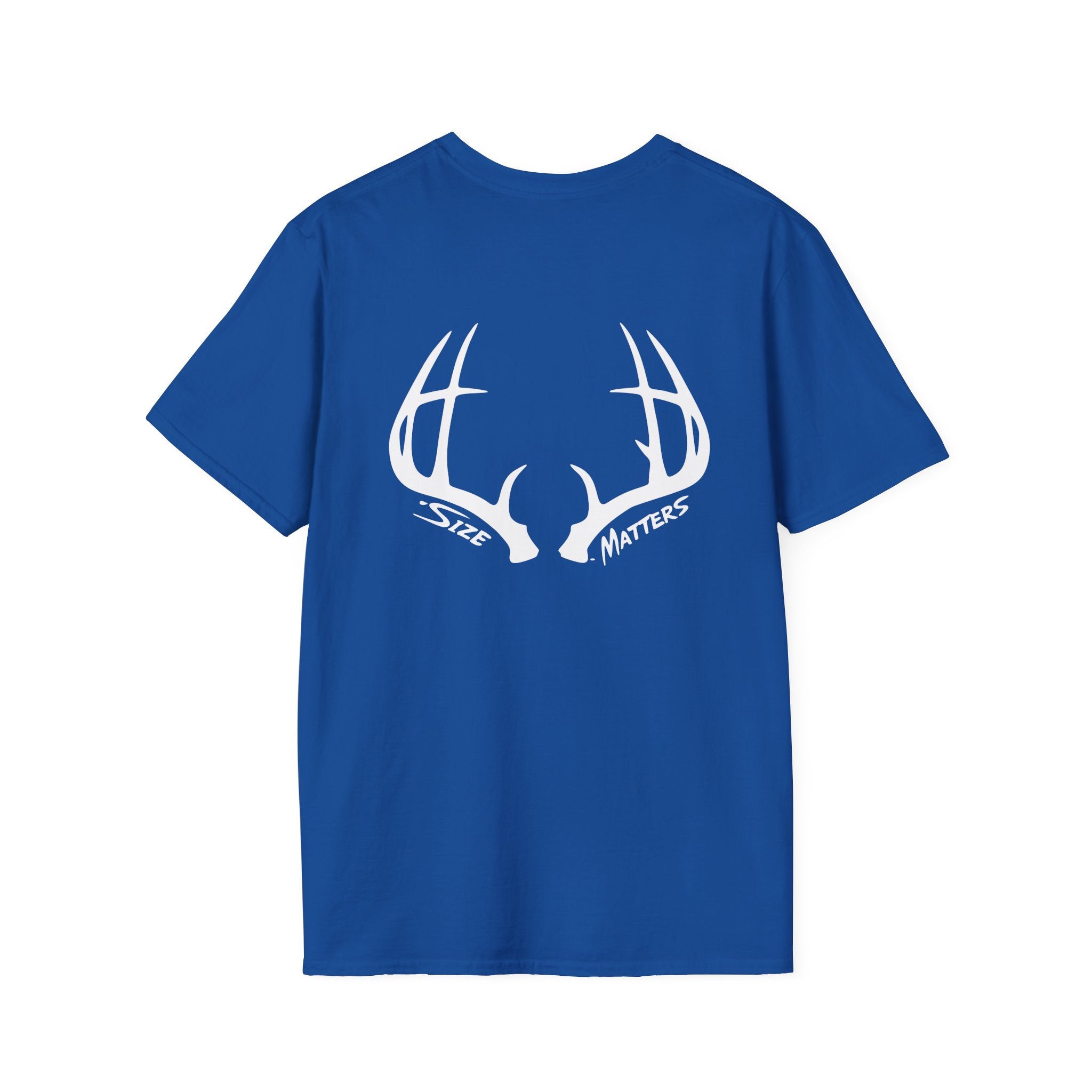 Whitetales Antler and Size Matters Logo T-Shirt