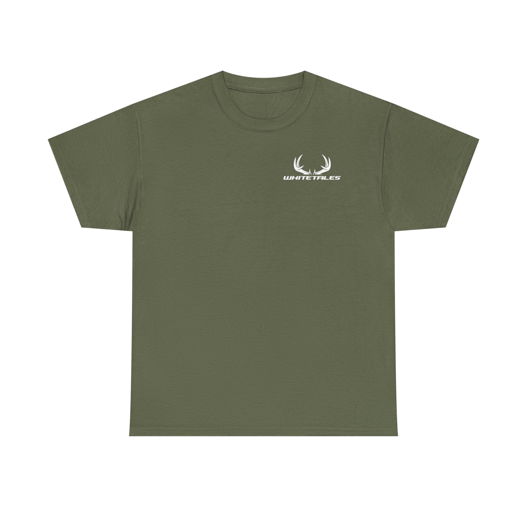 Whitetales Antler Logo T-Shirt — Outdoor Hunting Tee