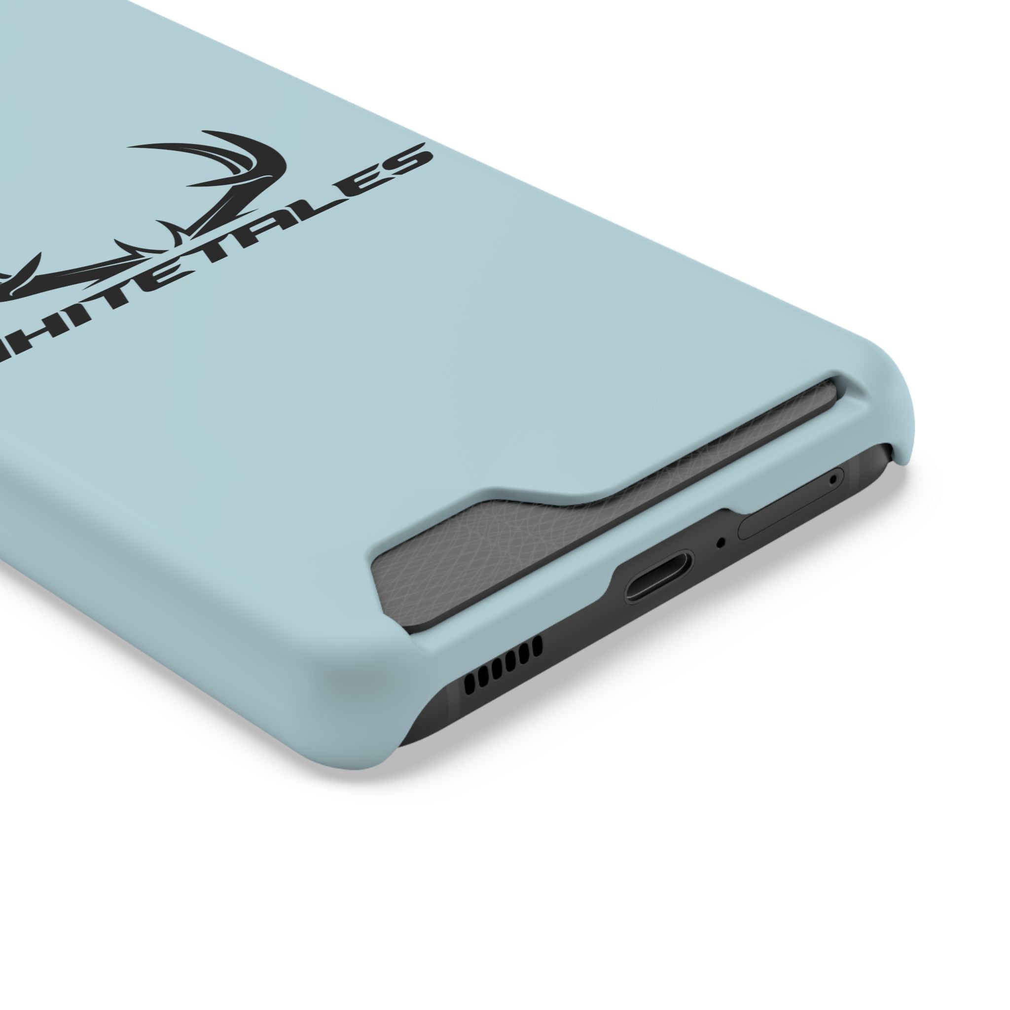 Whitetales Antler Phone Card Case — Slim RFID Card Holder Protective Cover
