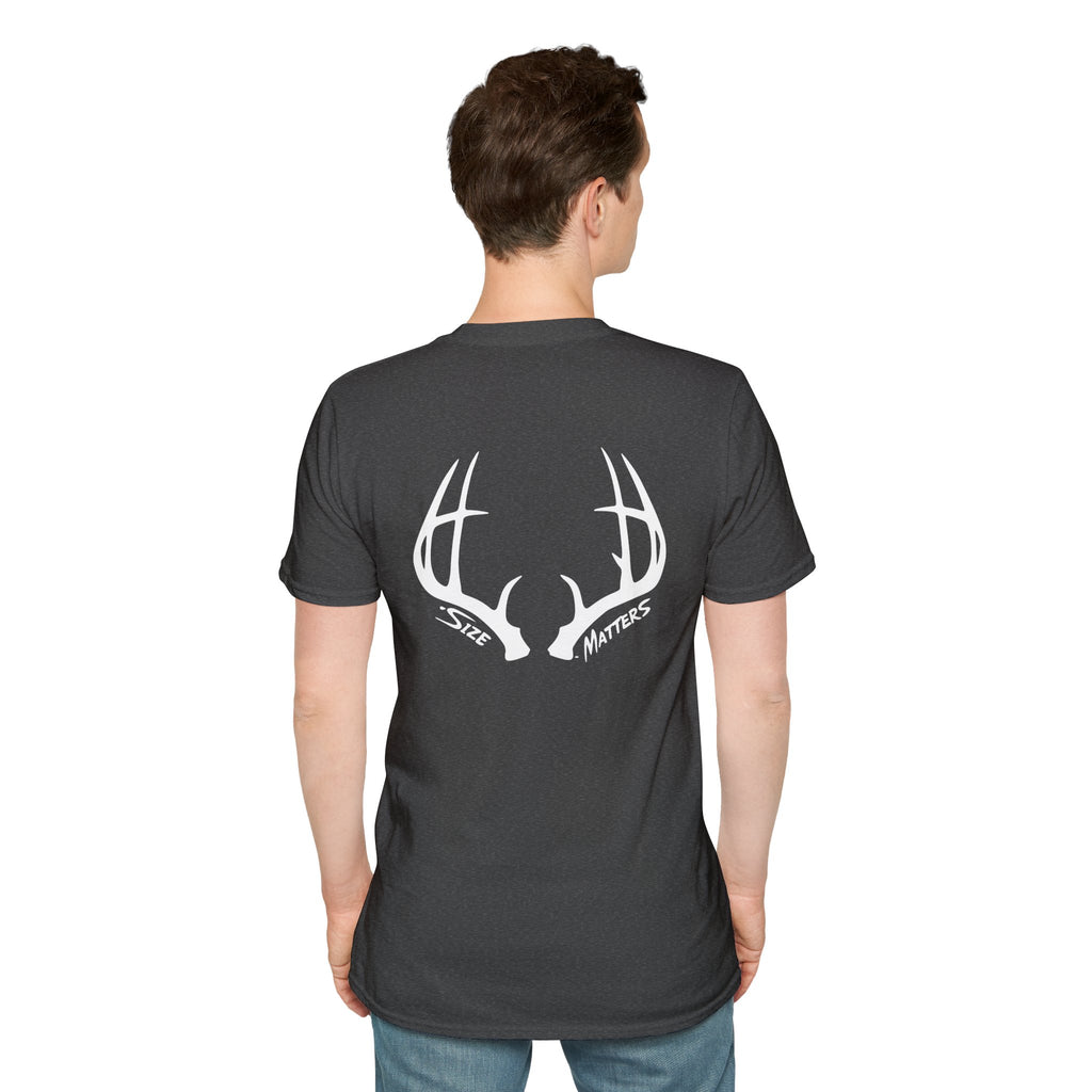Whitetales Antler and Size Matters Logo T-Shirt