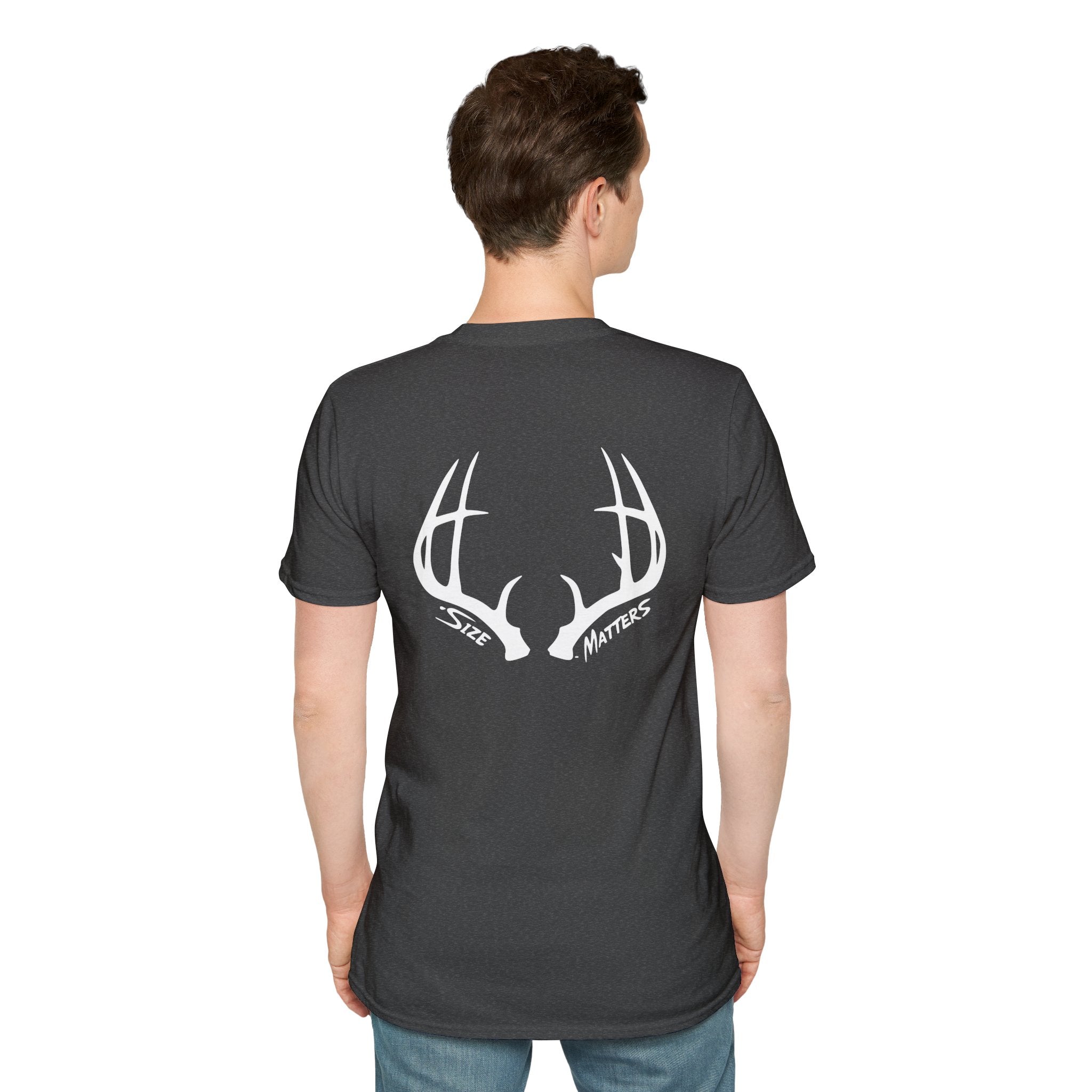 Whitetales Antler and Size Matters Logo T-Shirt