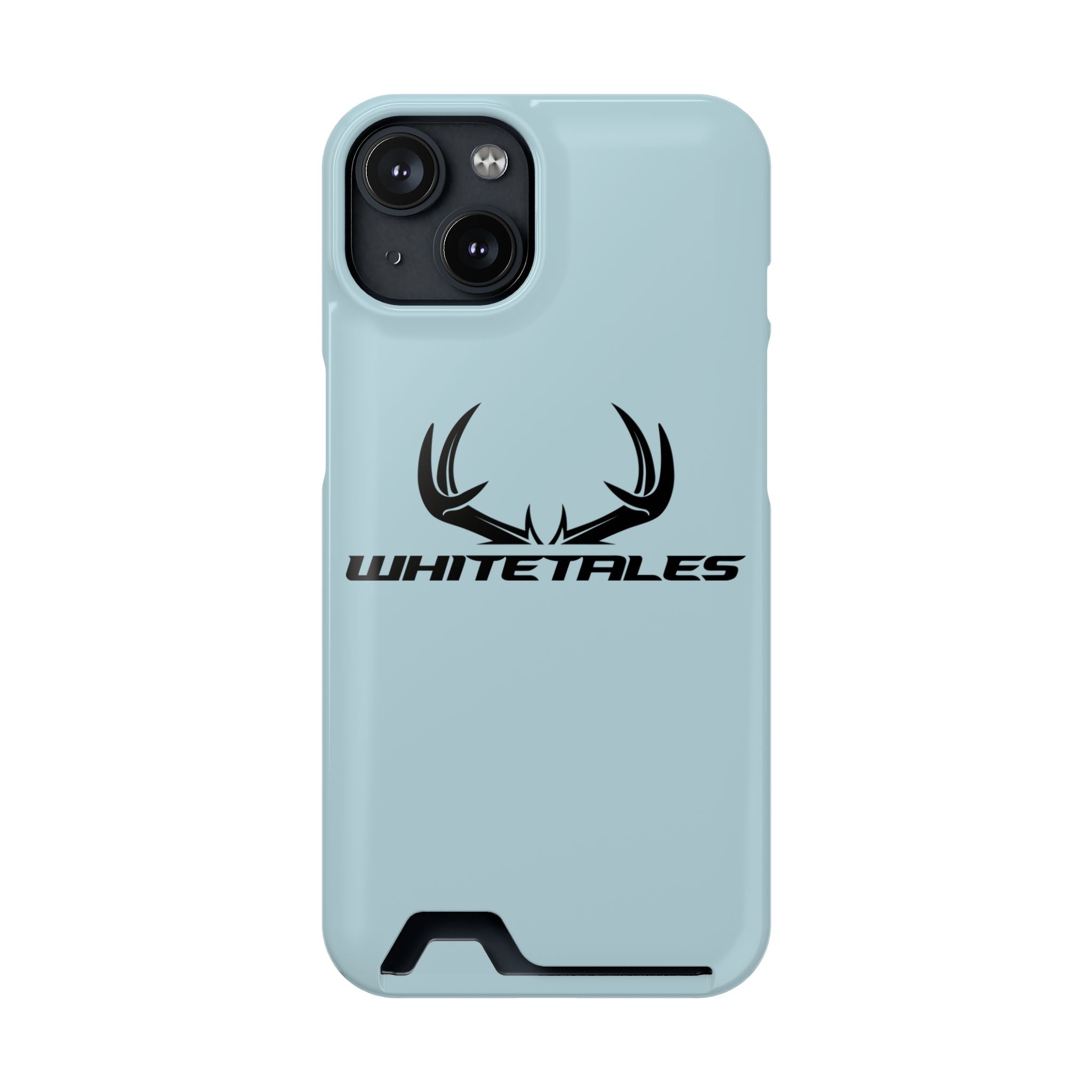 Whitetales Antler Phone Card Case — Slim RFID Card Holder Protective Cover