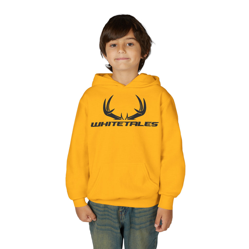 Youth Hoodie — WhiteTales Antler Logo Pullover