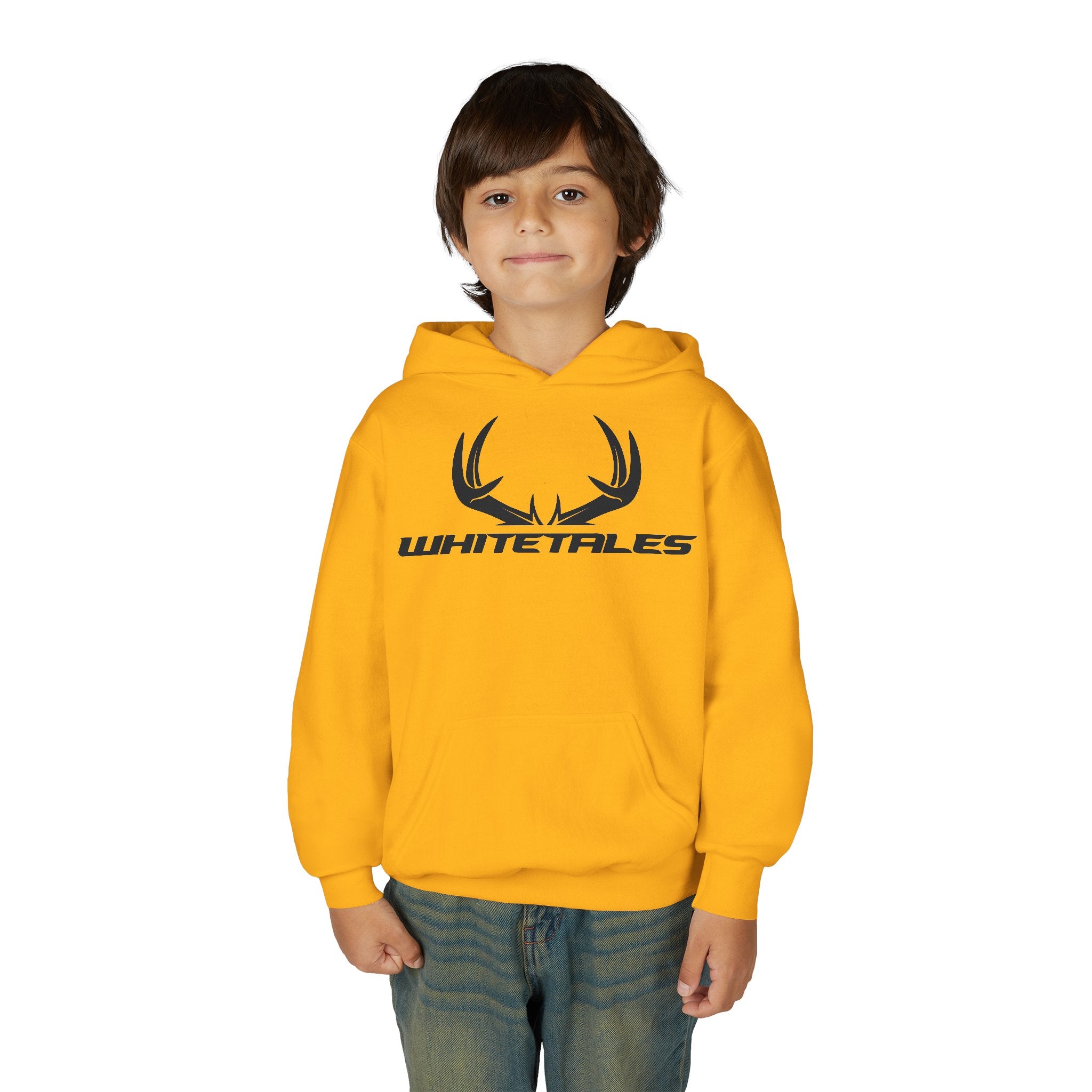Youth Hoodie — WhiteTales Antler Logo Pullover