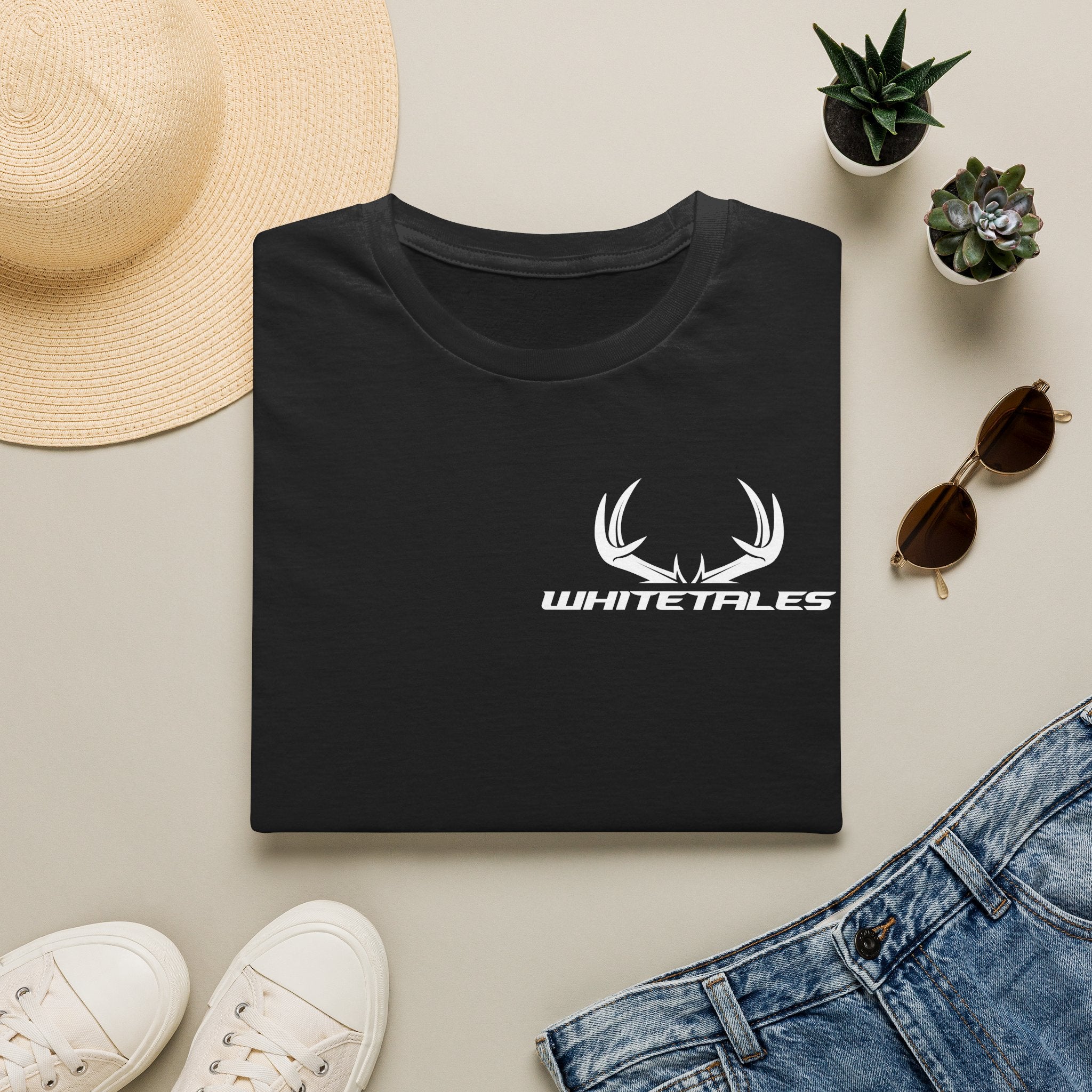 Whitetales Antler Logo T-Shirt