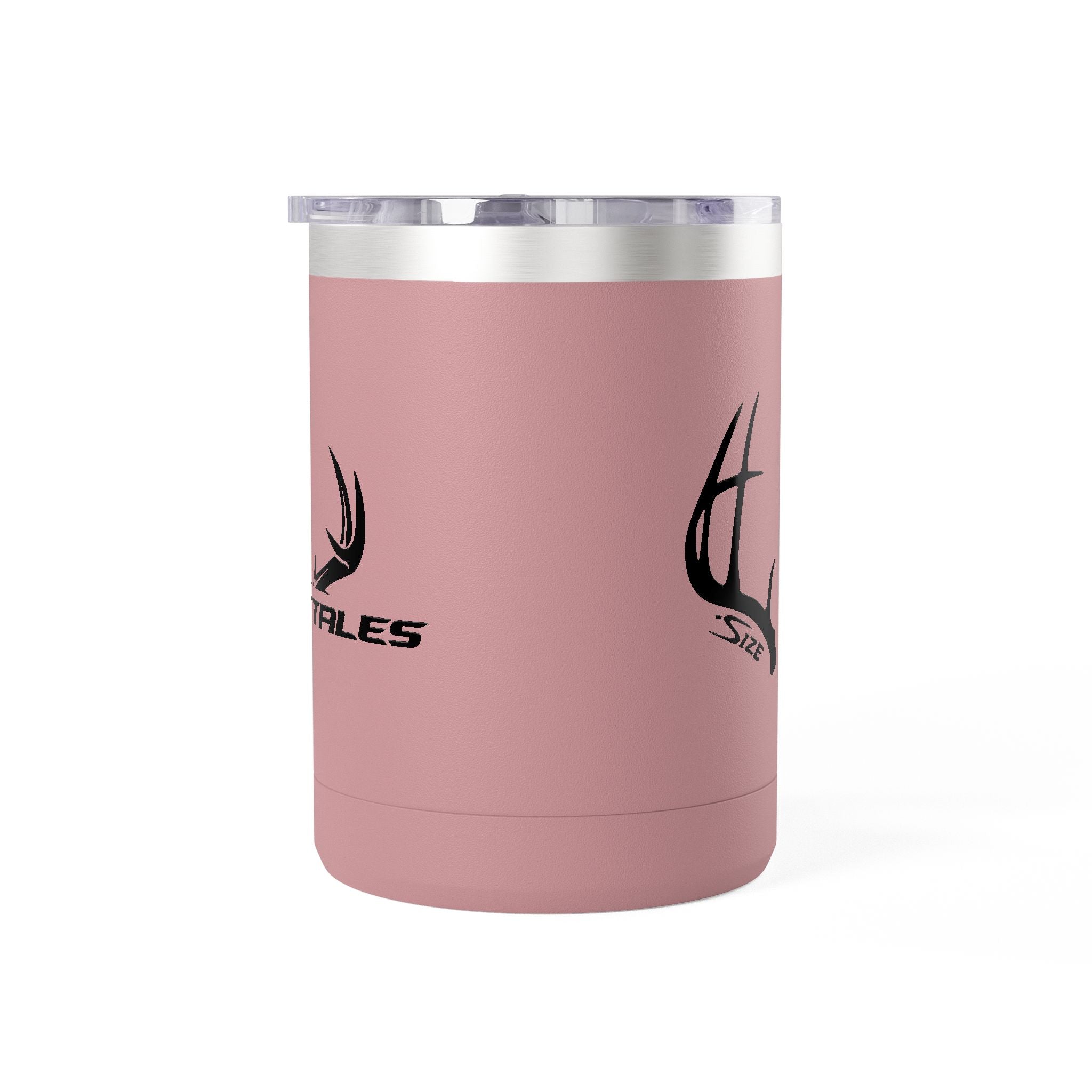 15oz Antler Tumbler Mug — 'Size Matters' Hunting Coffee Travel Cup