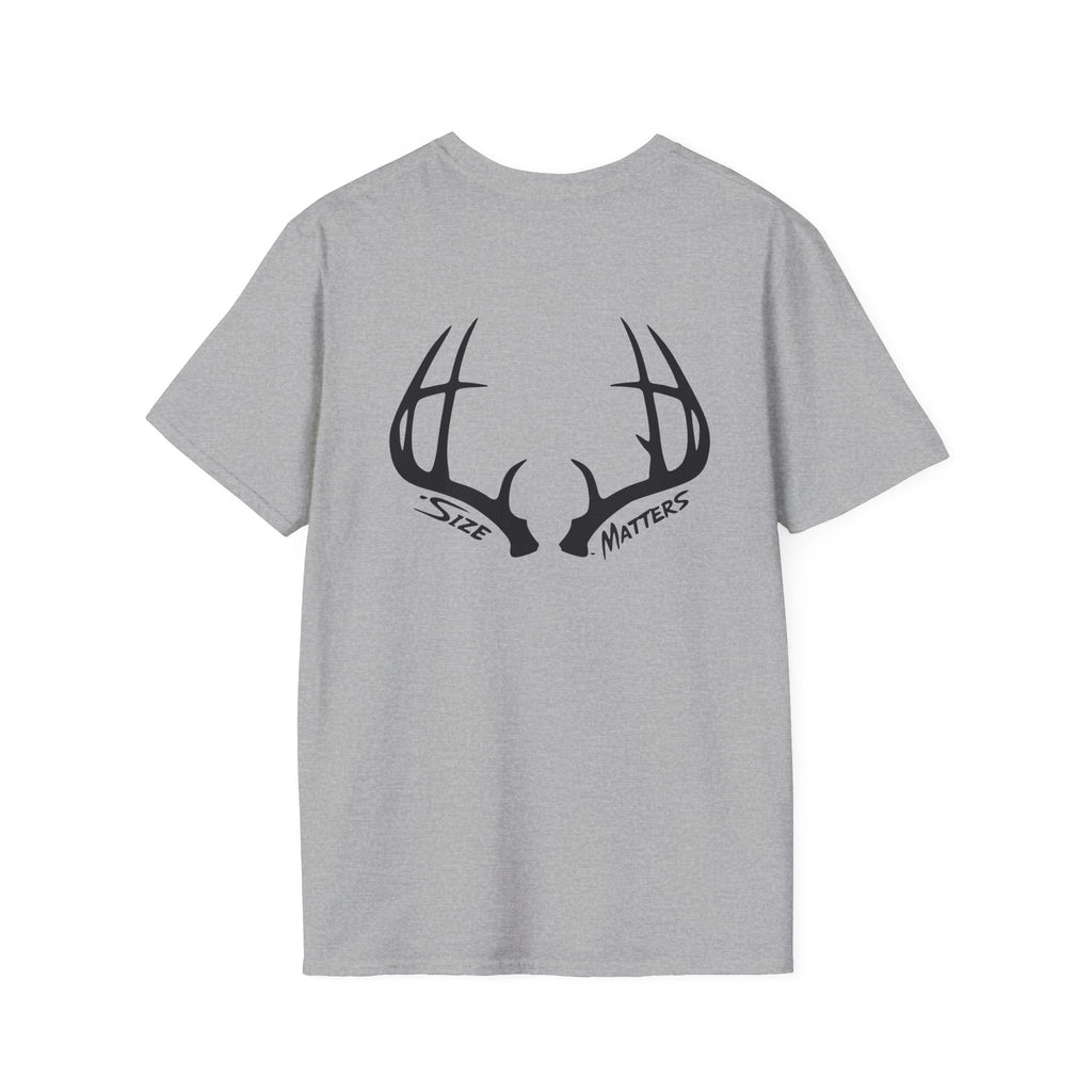 Whitetales Antler and Size Matters Logo T-Shirt