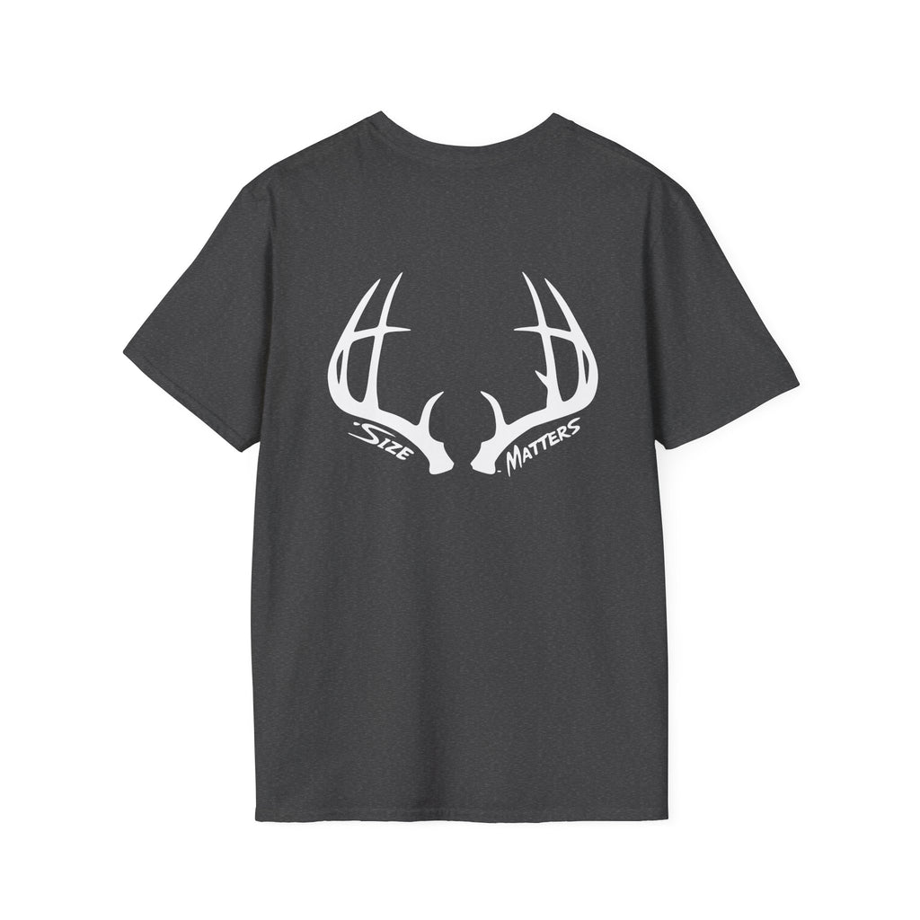 Whitetales Antler and Size Matters Logo T-Shirt
