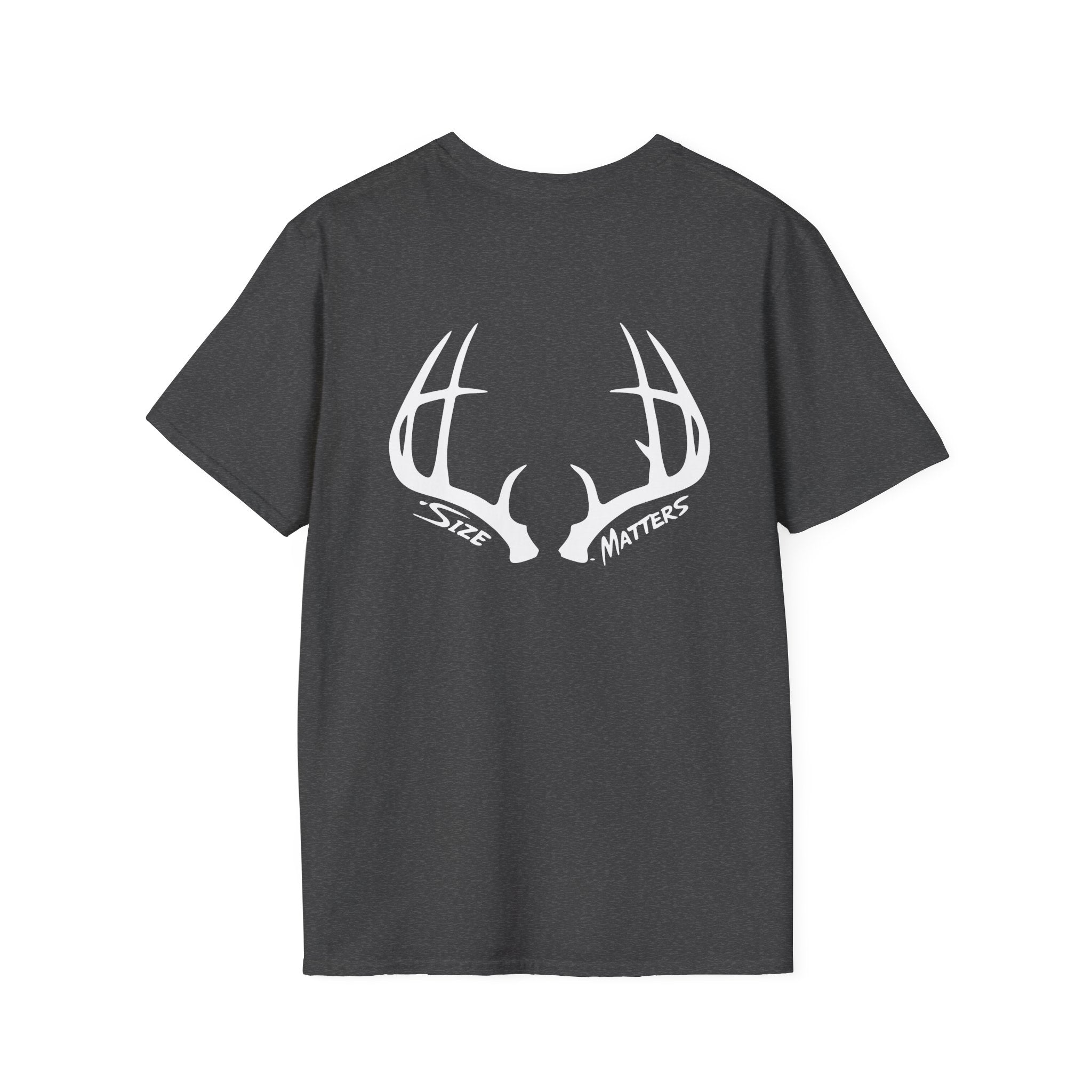 Whitetales Antler and Size Matters Logo T-Shirt