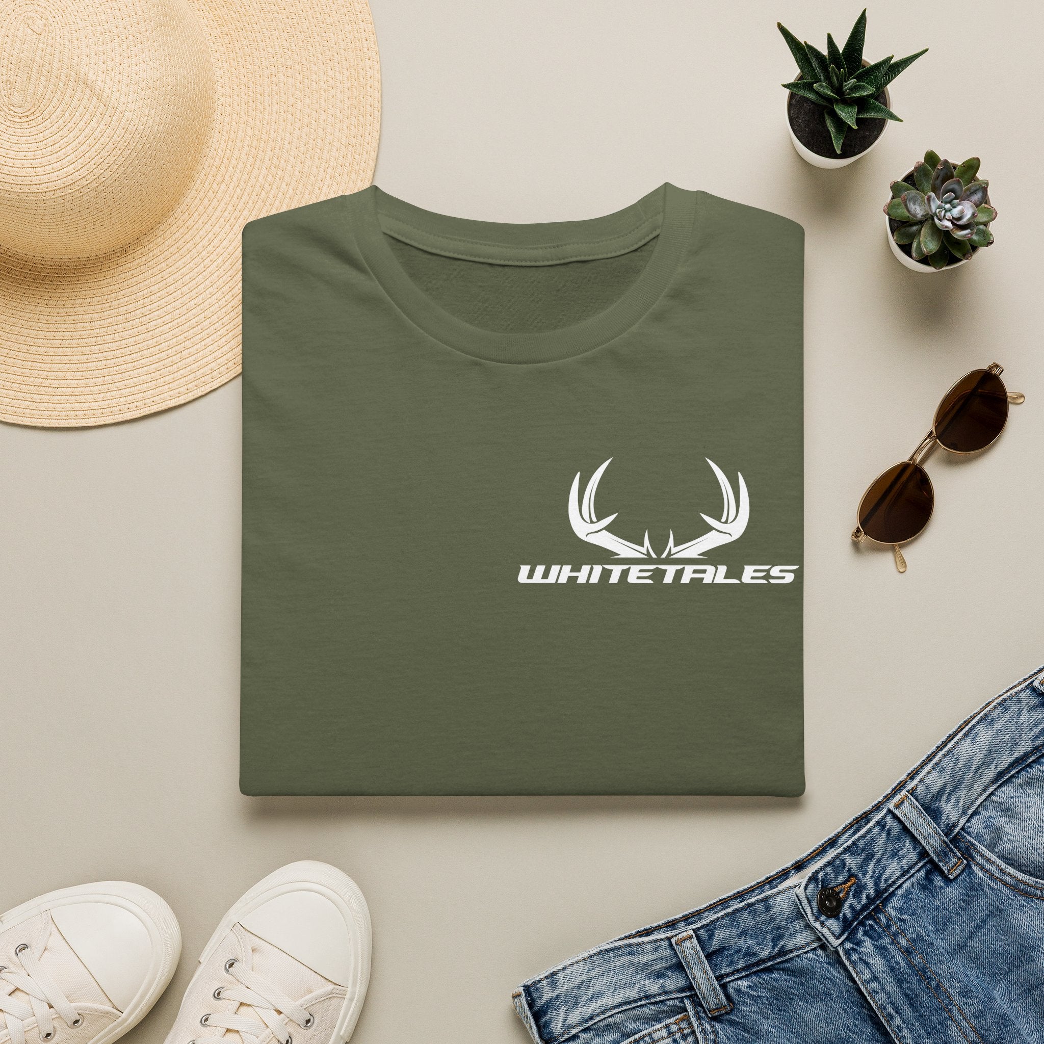 Whitetales Antler Logo T-Shirt