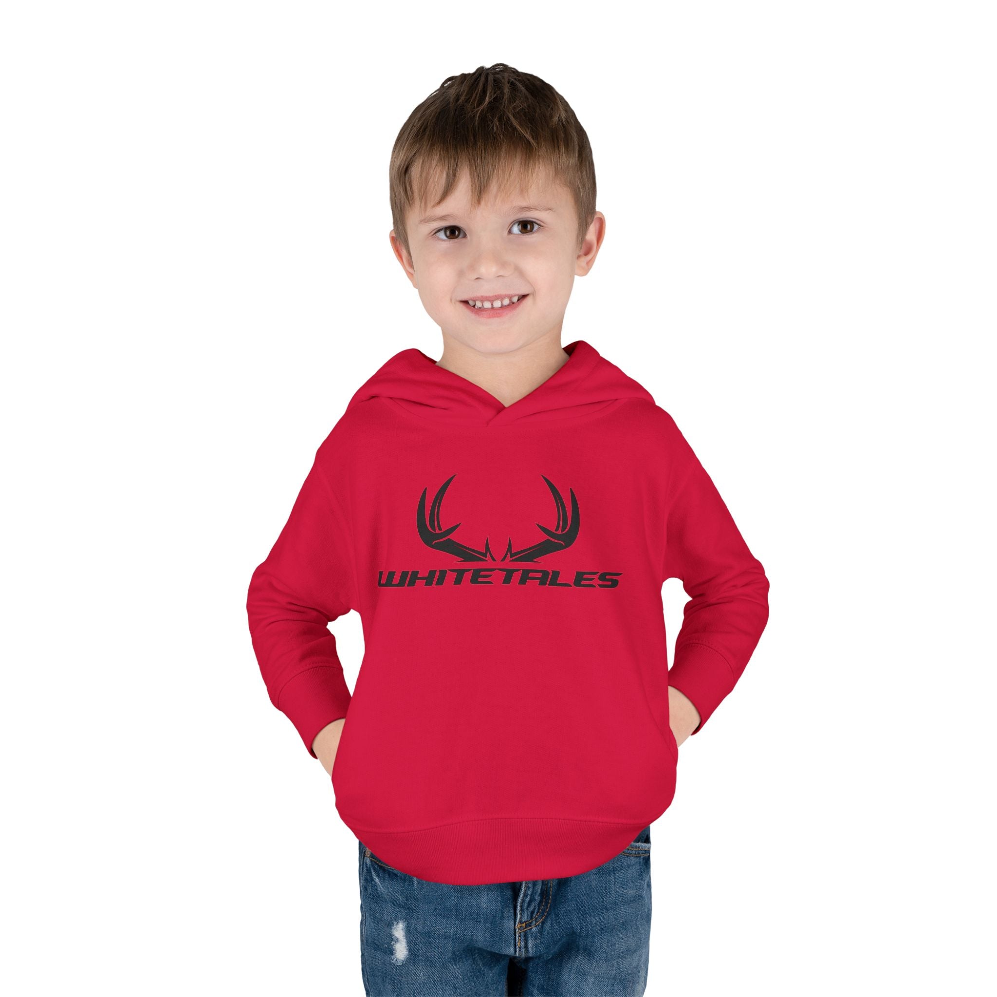 Youth Whitetales Toddler Hoodie — Antler Logo Toddler Pullover Fleece