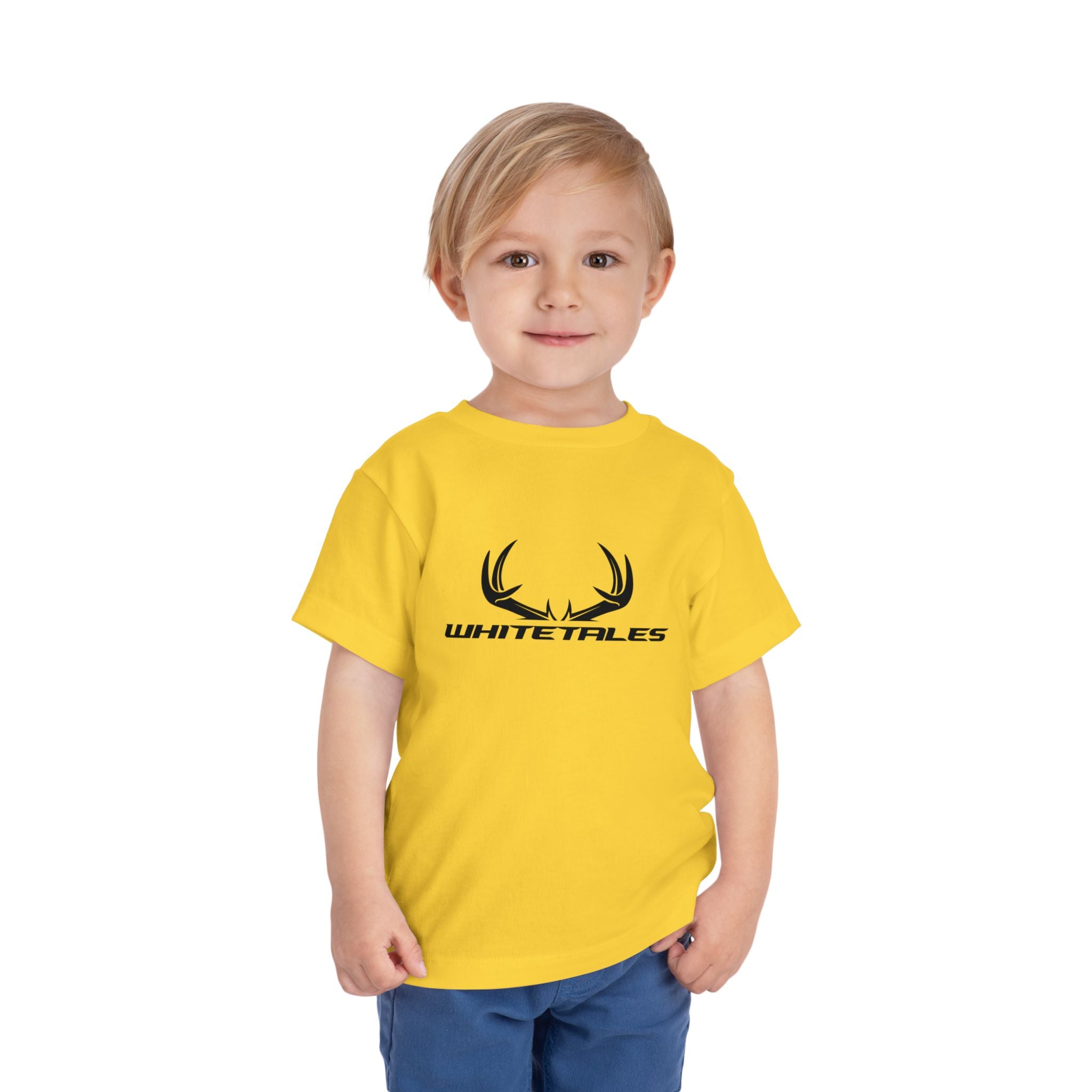 WhiteTales Antler Logo Toddler Tee