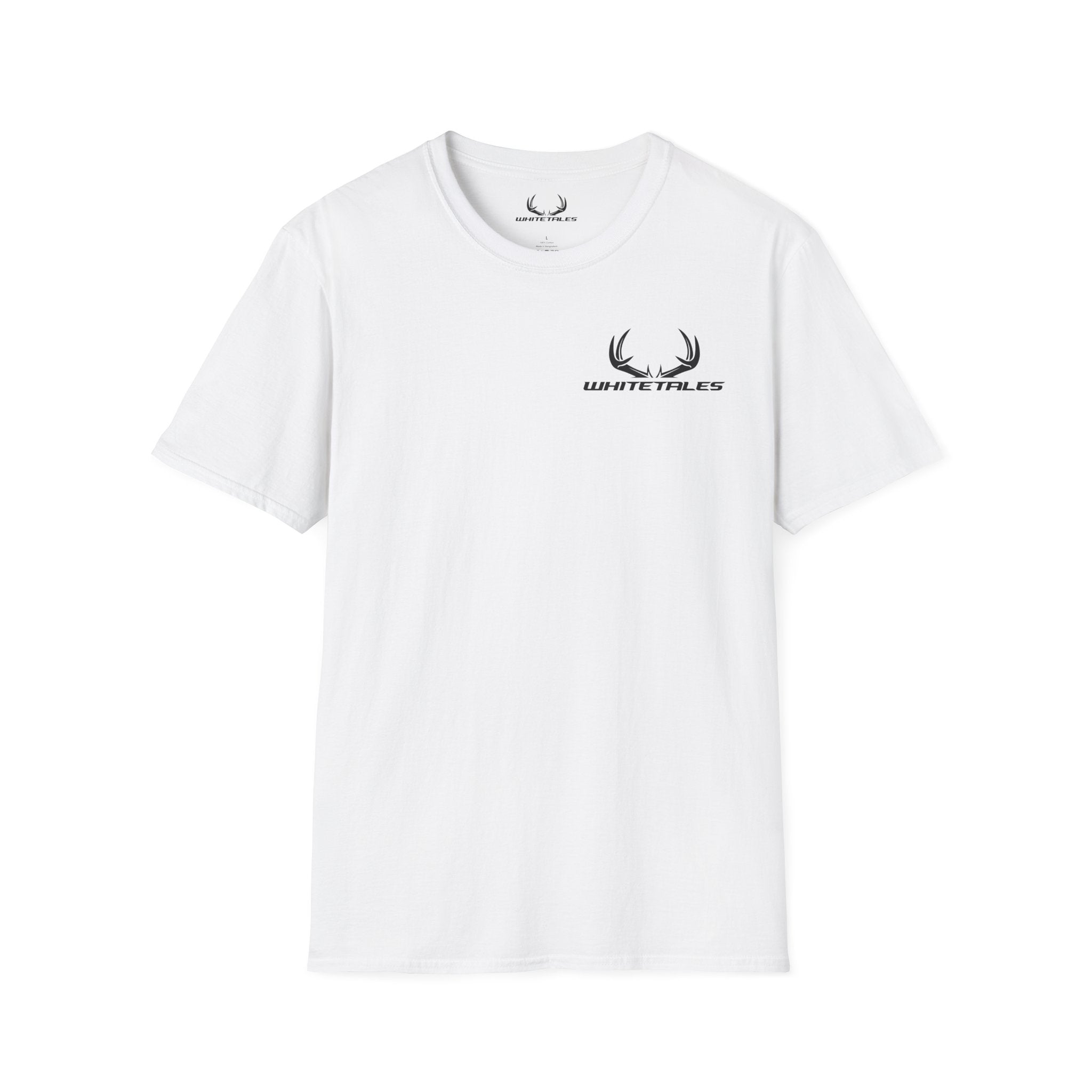 WhiteTales Whitetail Logo T‑Shirt — Small Chest Emblem ‘SIMPLESTYLE’