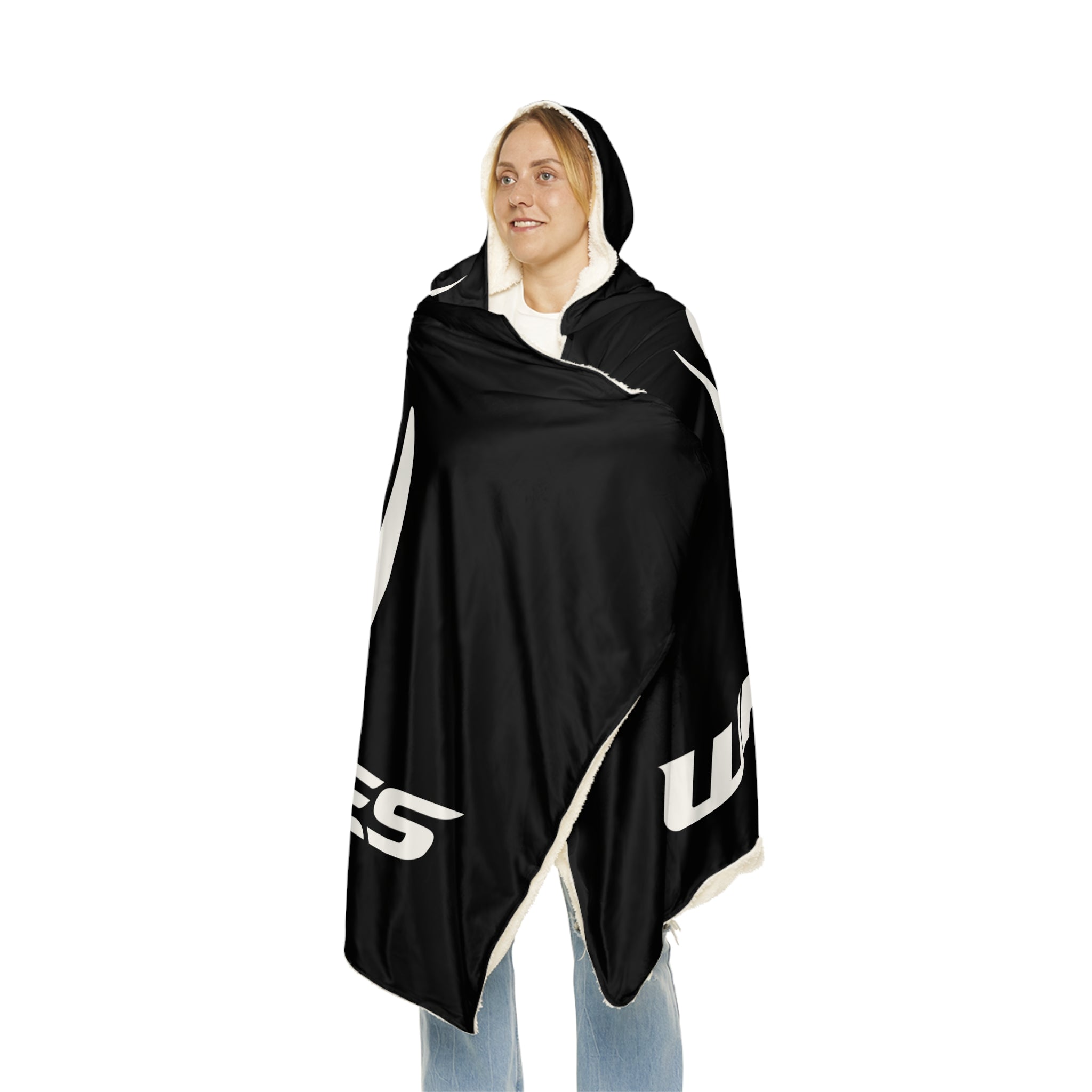 Whitetales Antler Hooded Blanket — Cozy Sherpa Snuggle Throw for Outdoorsmen & Hunters
