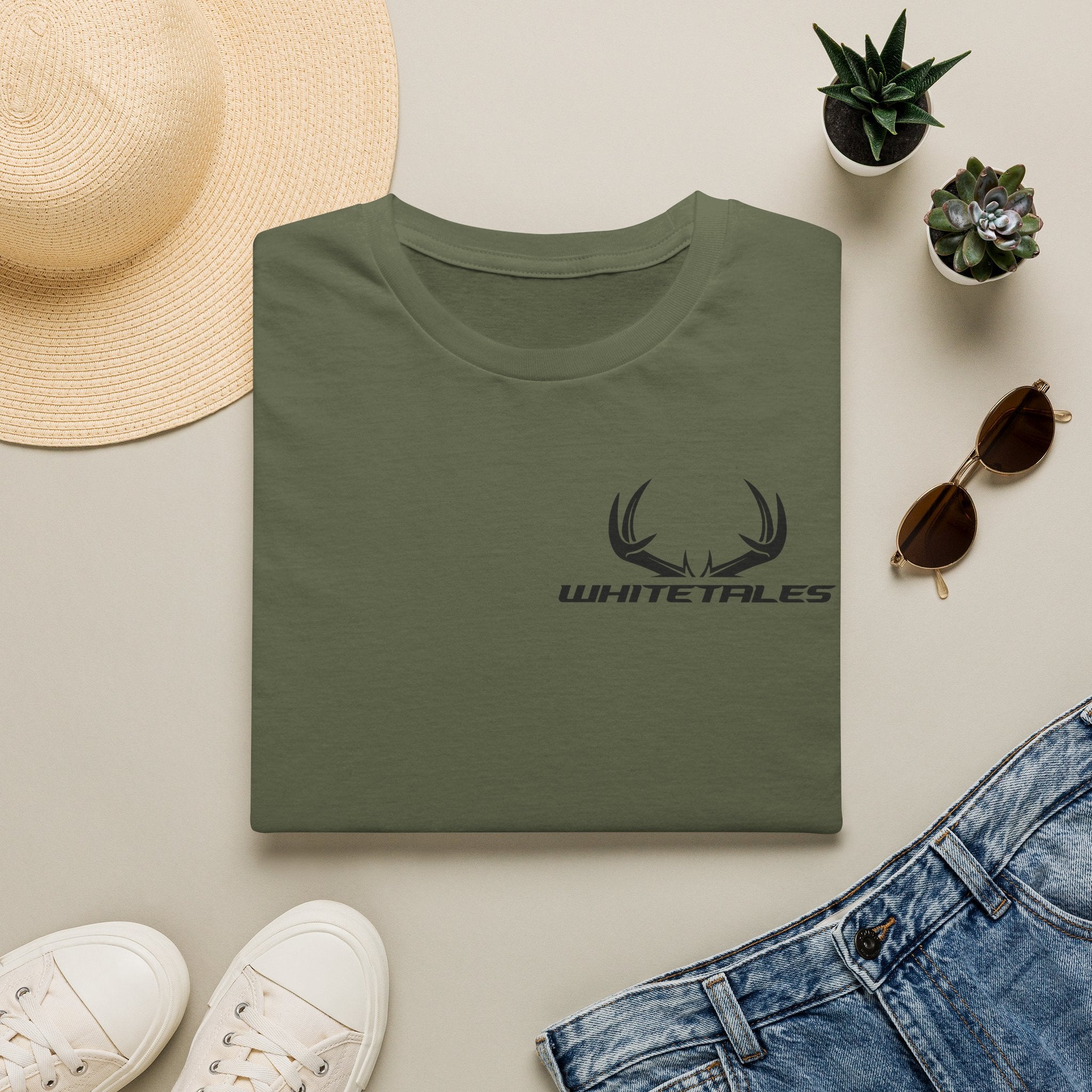 Whitetales Antler Logo T-Shirt