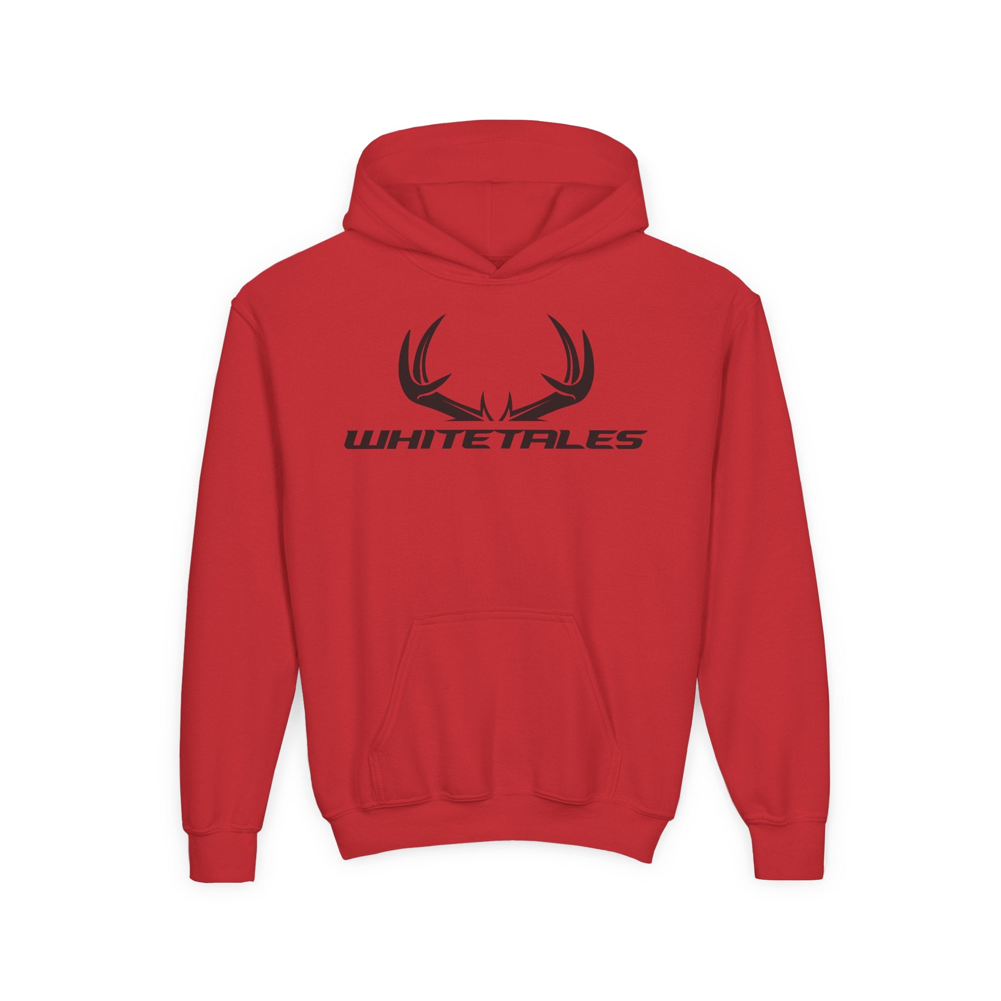 Youth Hoodie — WhiteTales Antler Logo Pullover