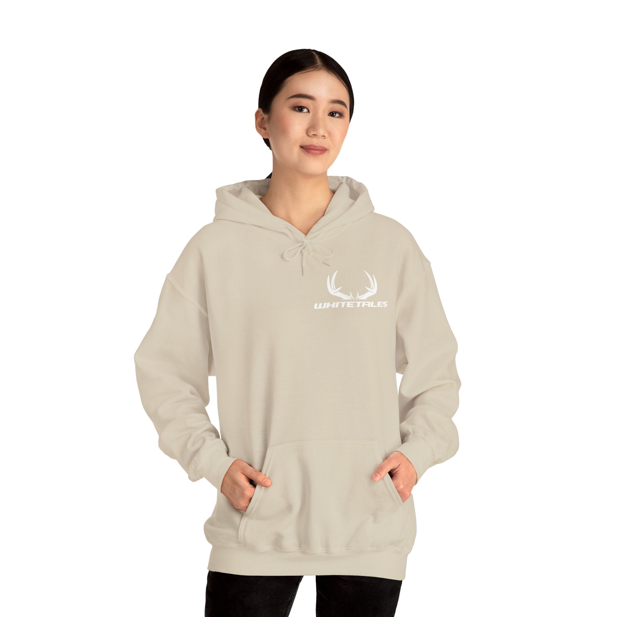 Blank White Hoodie — Classic Unisex Hooded Sweatshirt