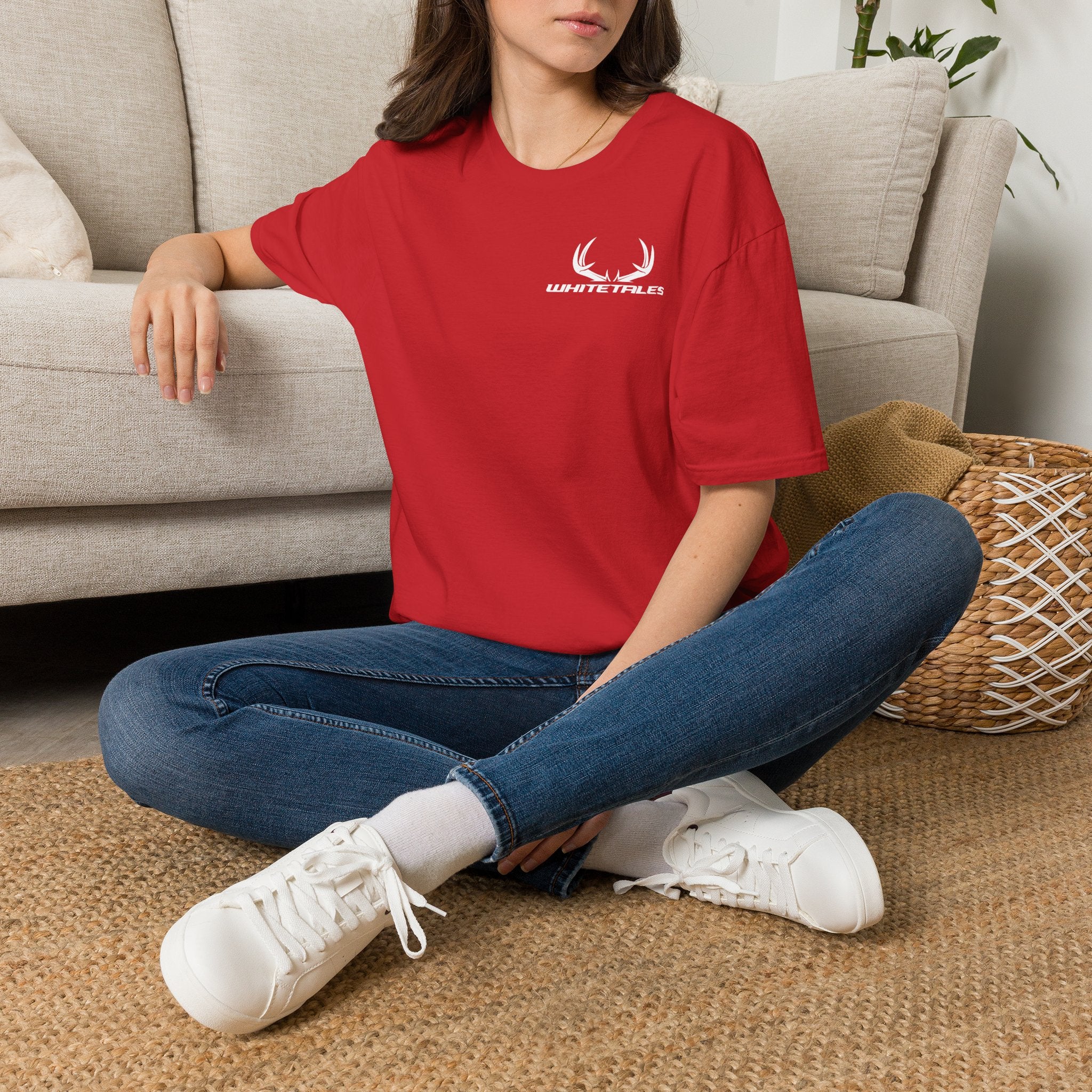 Whitetales Antler Black Lab Tee