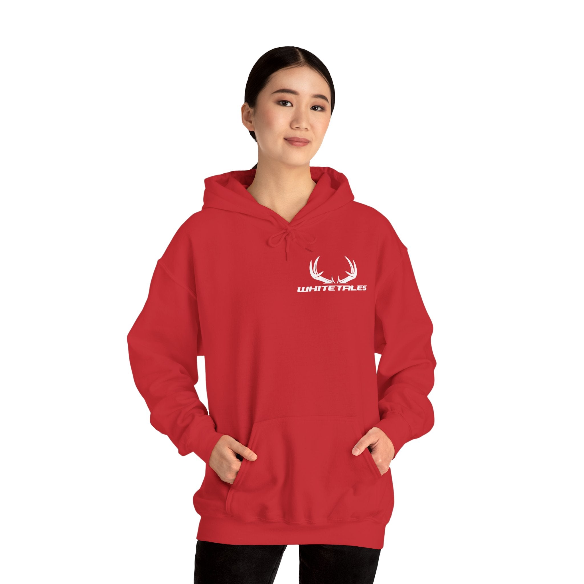 Blank White Hoodie — Classic Unisex Hooded Sweatshirt