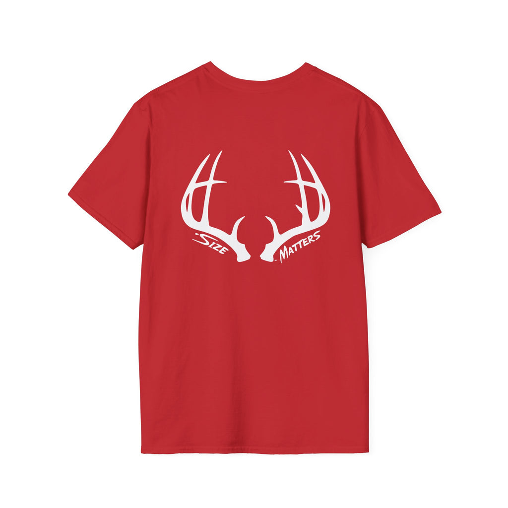 Whitetales Antler and Size Matters Logo T-Shirt
